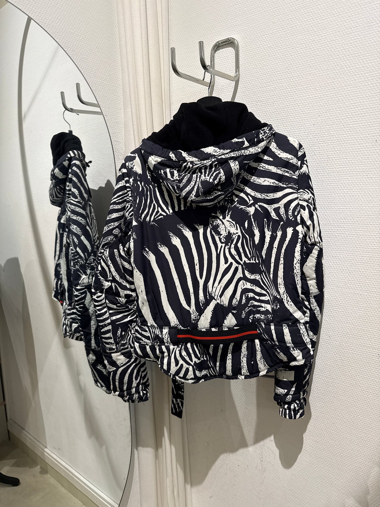 Veste de ski zébrée S/M live