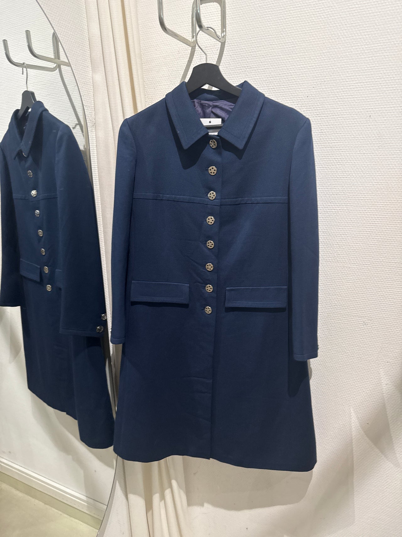 Manteau marine XS live