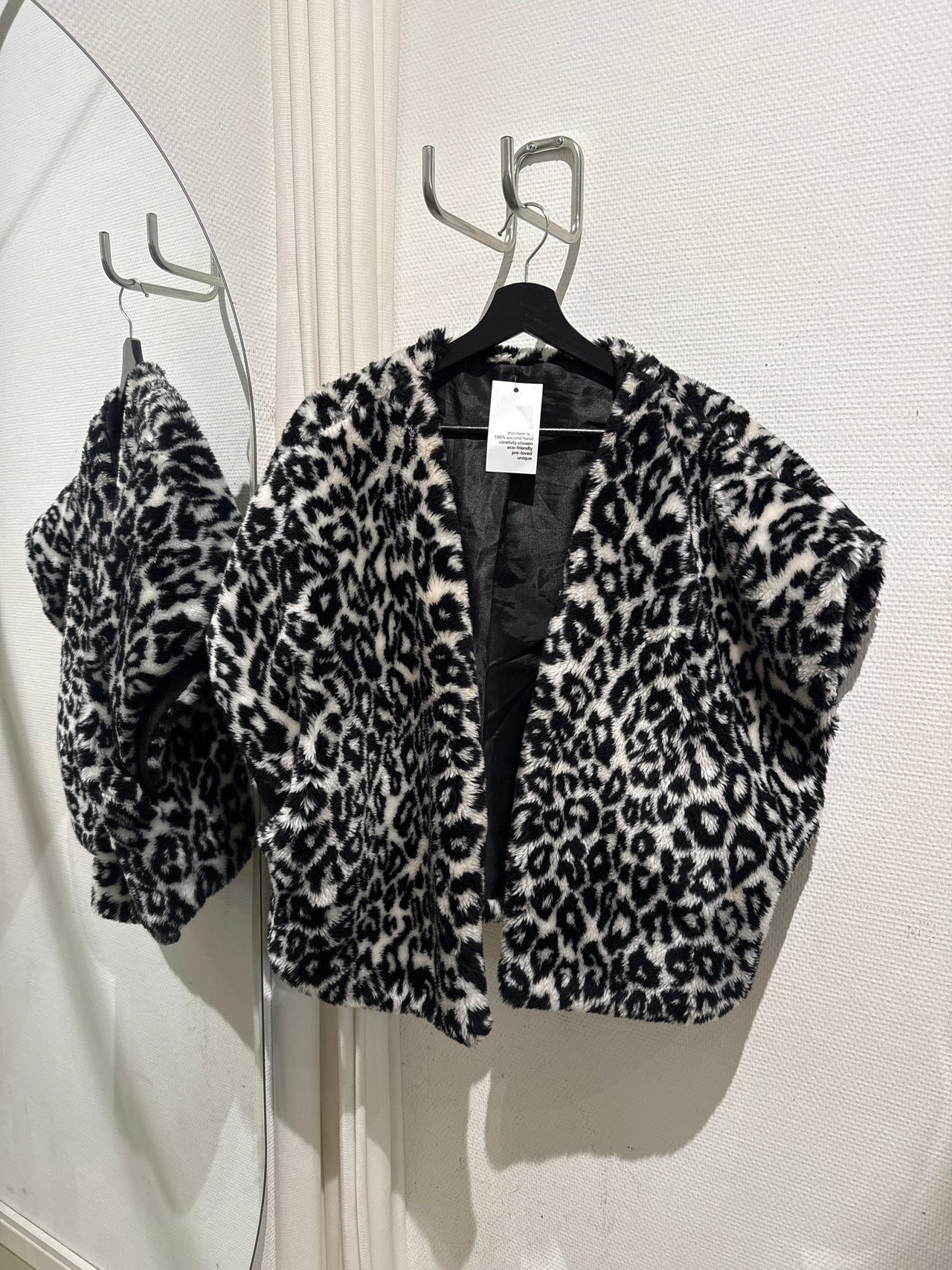 Bolero en Fausse fourrure léopard M/L live