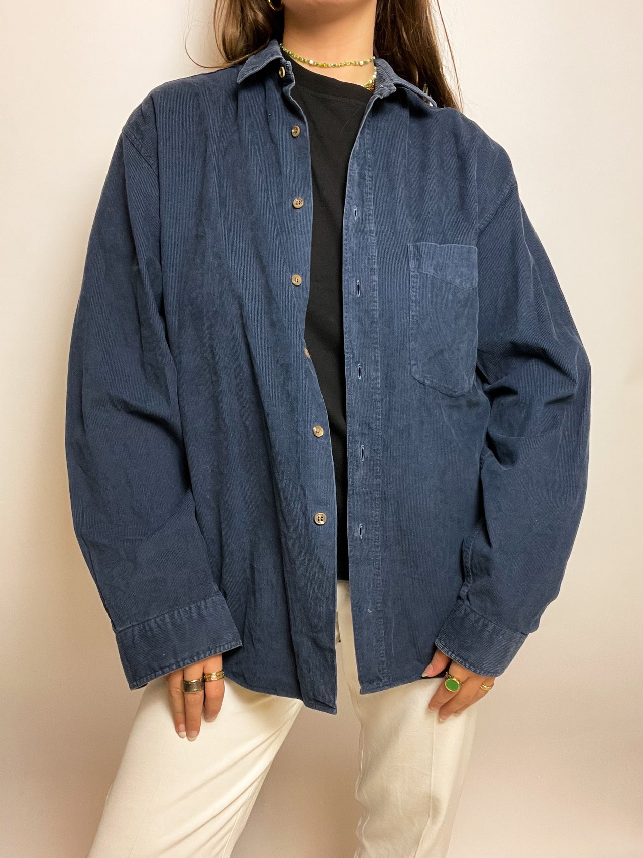 Vintage corduroy shirt L