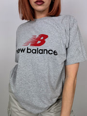 T-shirt vintage New Balance Gris S