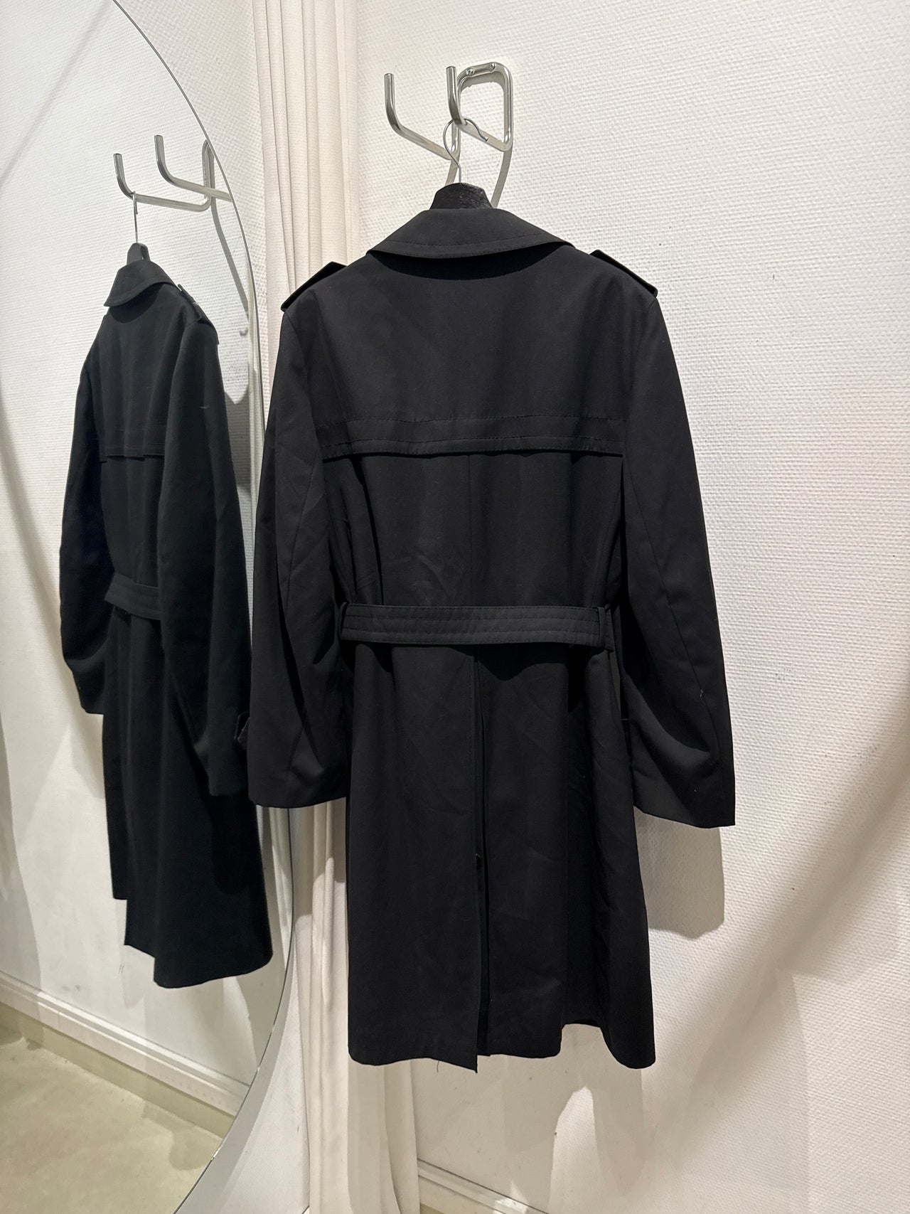 Trench noir L/XL live