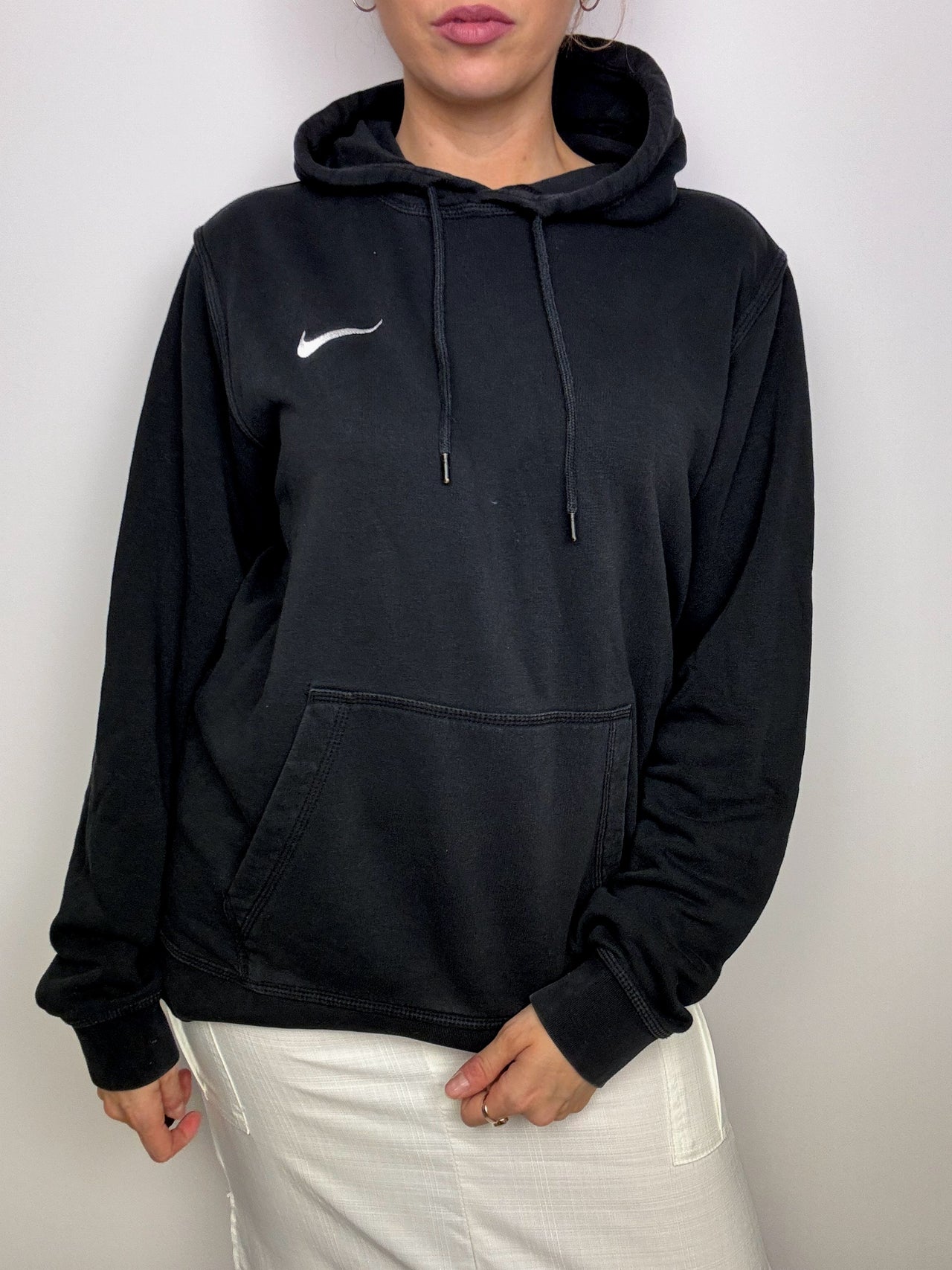 Pull à capuche noir Nike