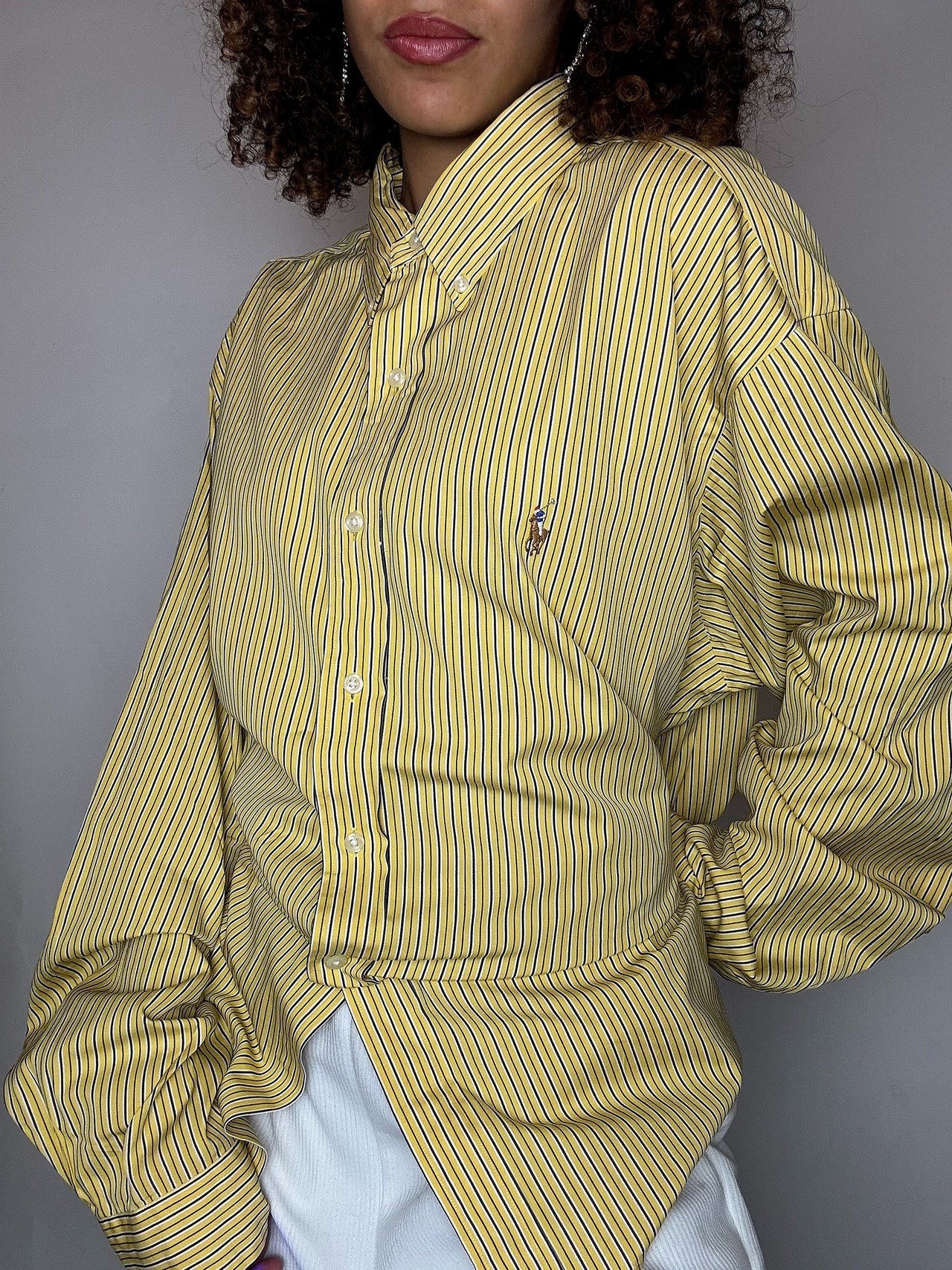 Chemise rayée RALPH LAUREN XXL vintage