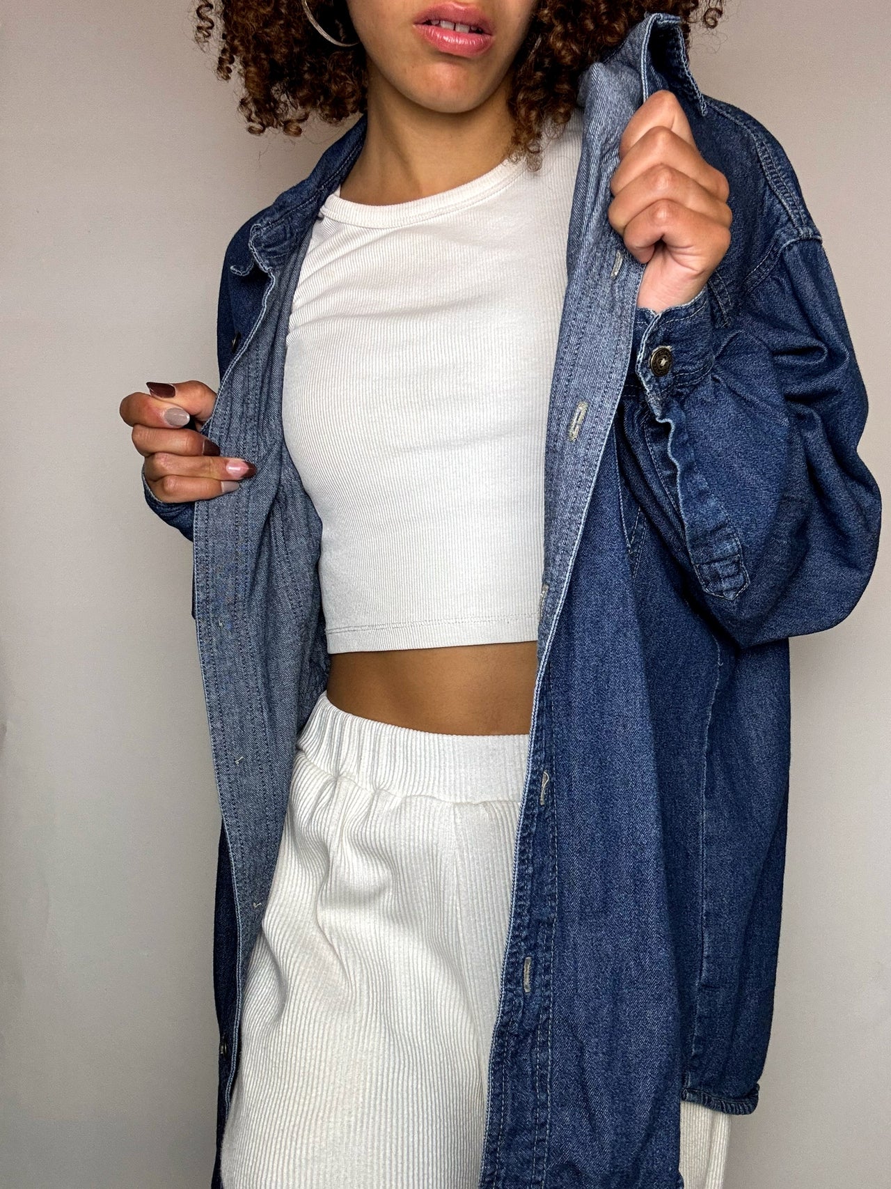 Vintage L/XL Jeanshemd