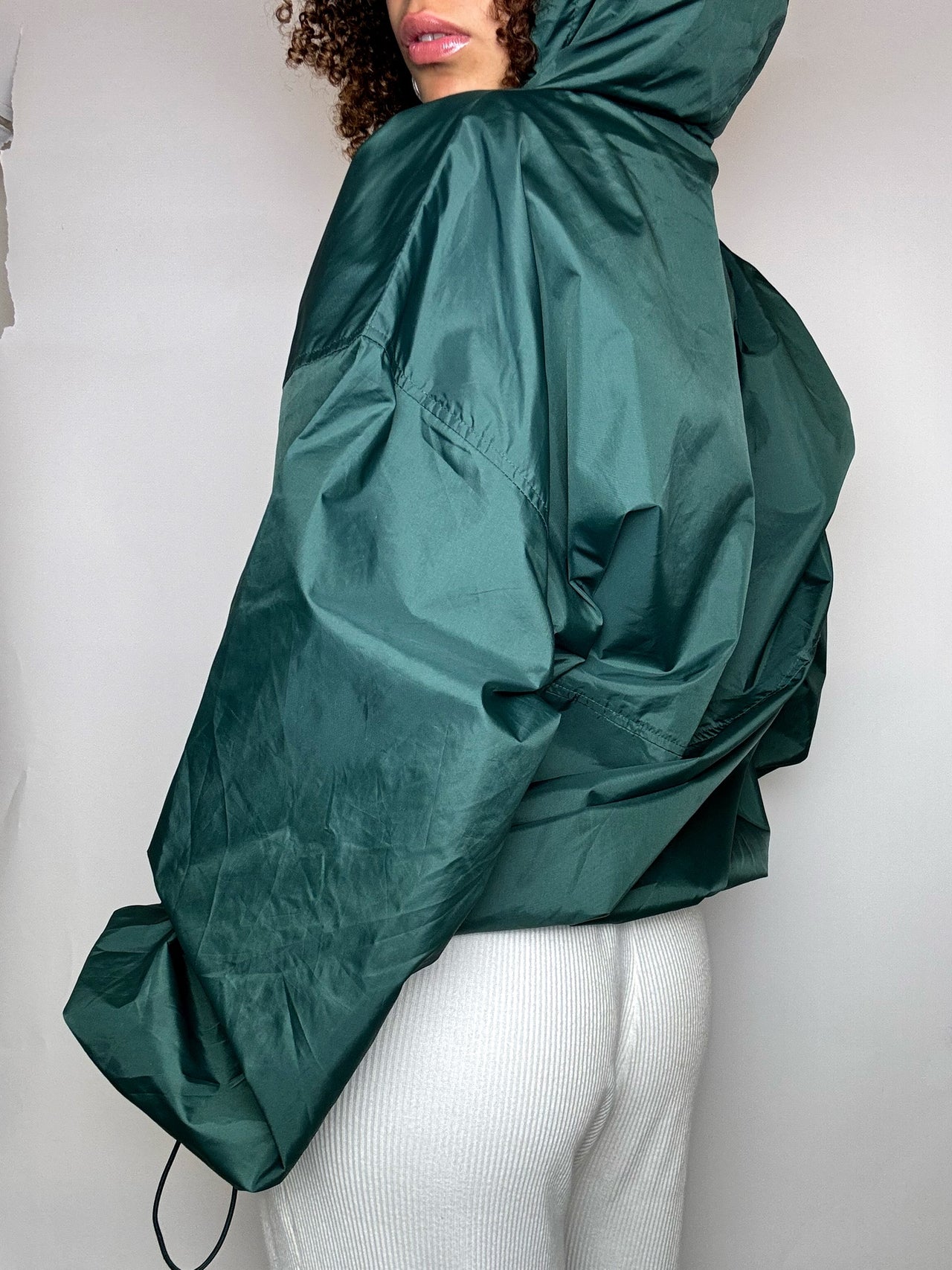 Wintbreaker vert bouteille JACK HOLE XXL vintage