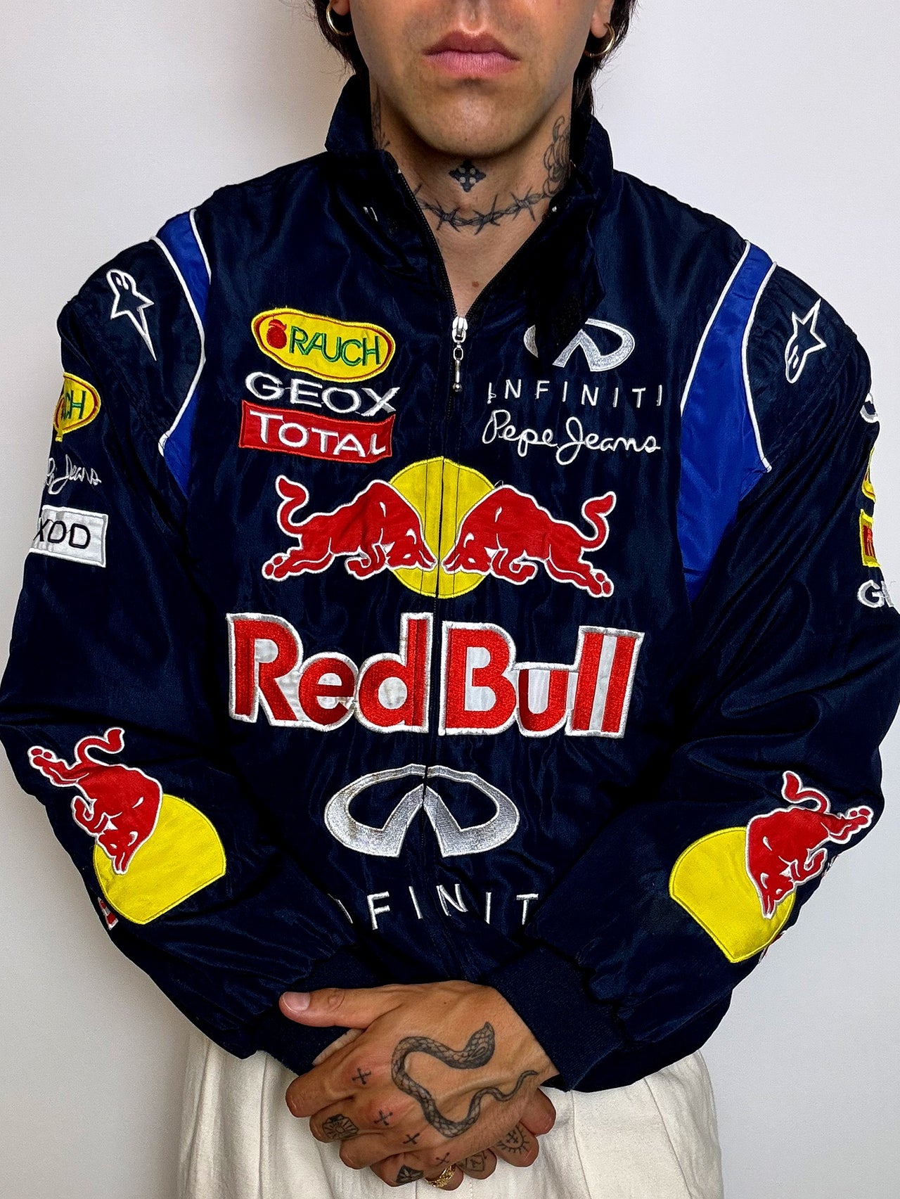 Bomber de collection Red Bull Racing x Infiniti XL vintage