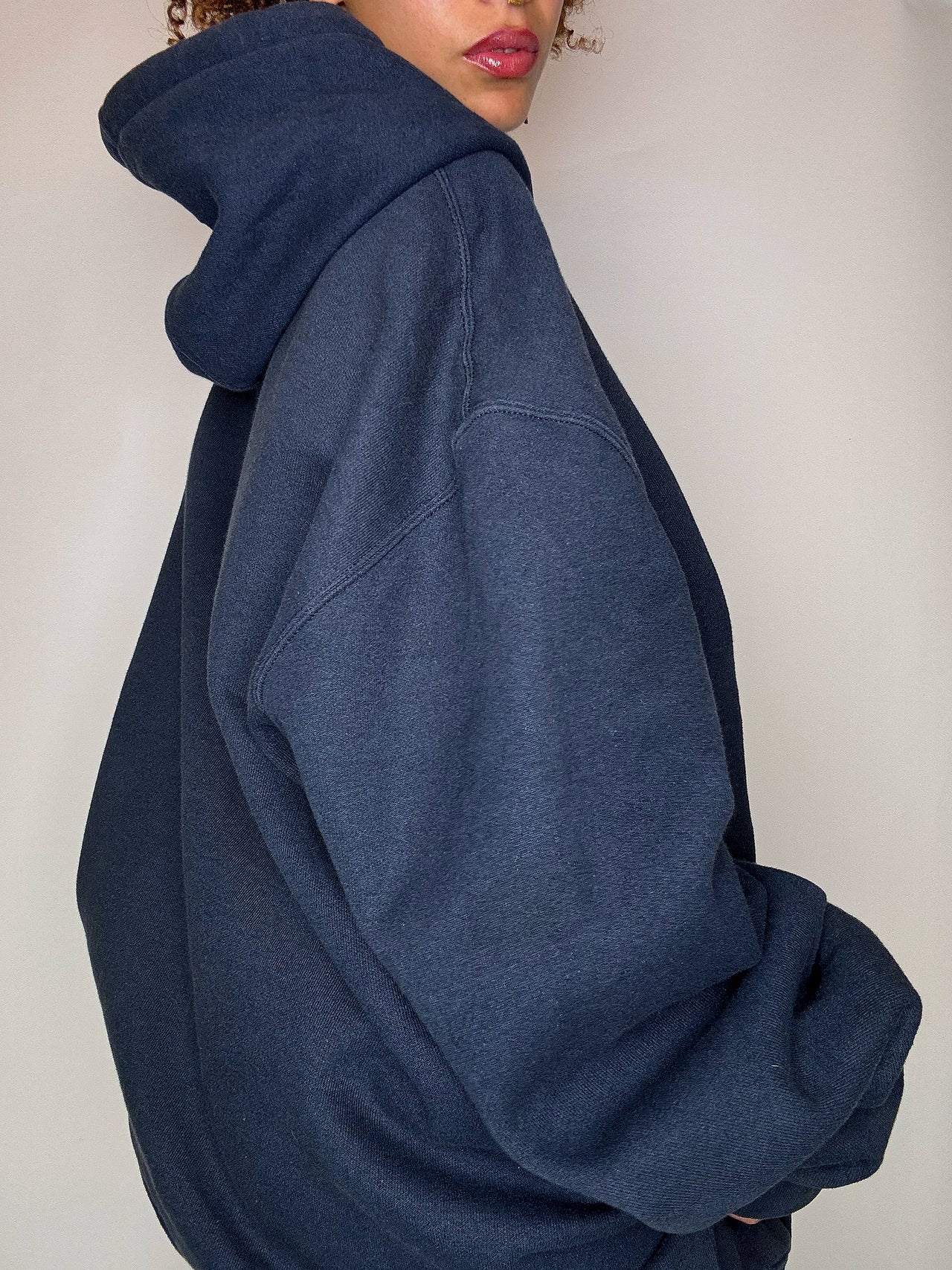 Sweat à capuche marine CARHARTT 2XL vintage