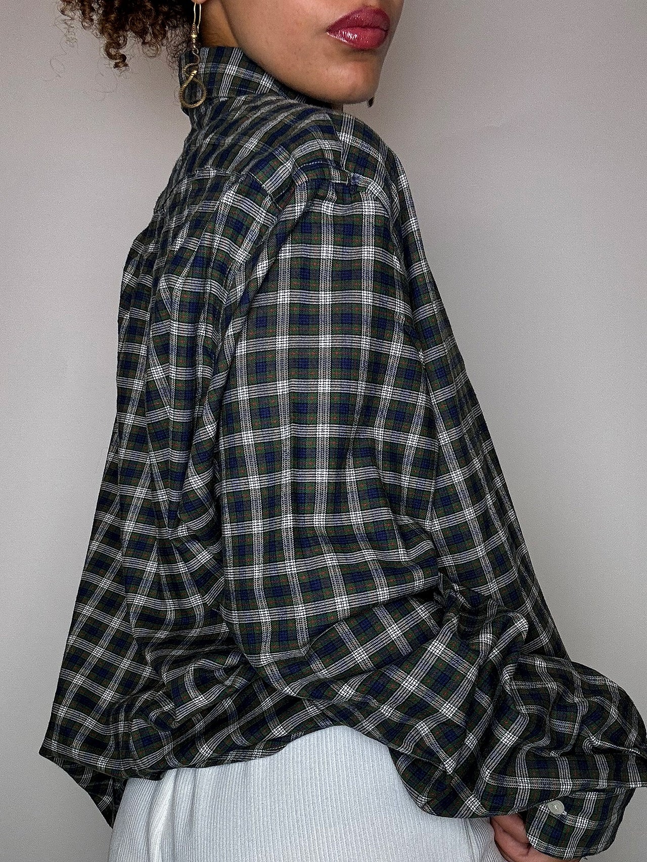 Chemise à carreaux CHAPS BY RALPH LAUREN L vintage