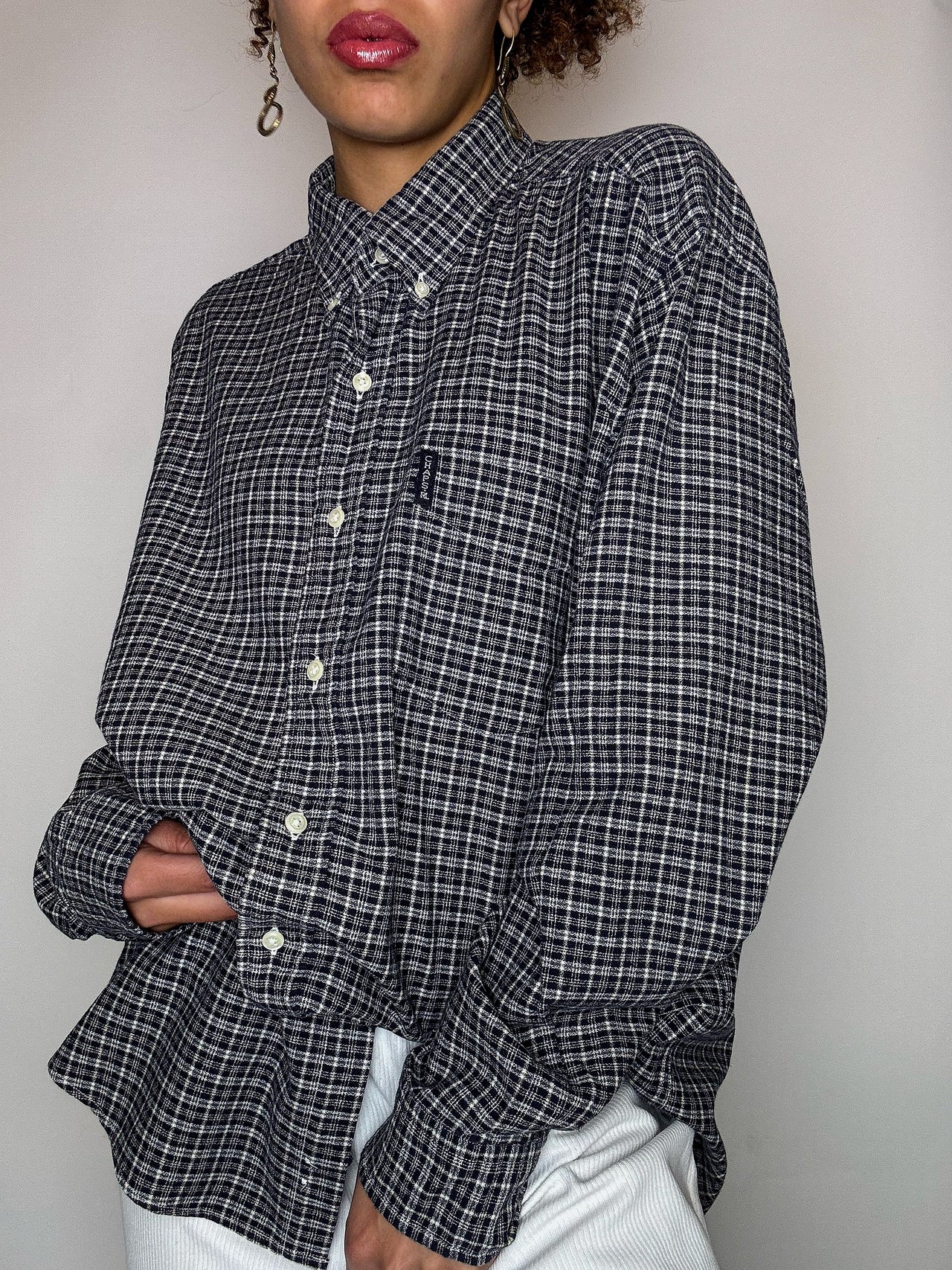 Chemise à carreaux CHAPS BY RALPH LAUREN L/XL vintage