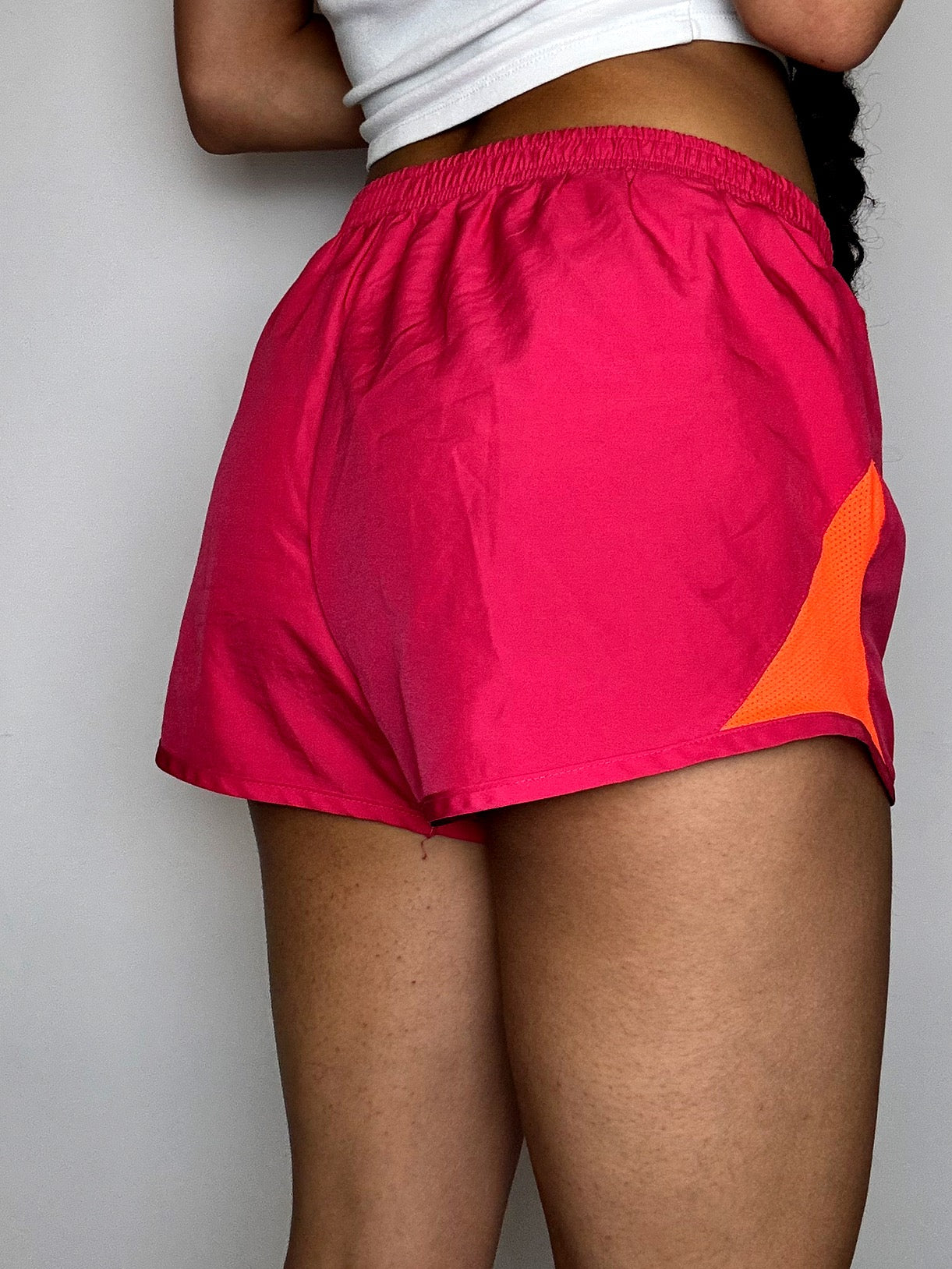 Short de sport framboise NIKE M vintage