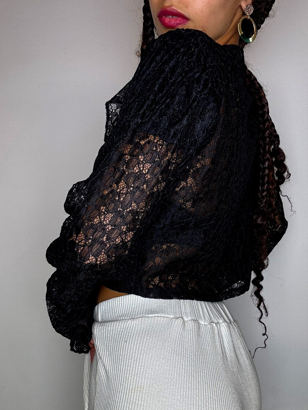 ADIDAS XL Vintage Two-Tone Hoodie