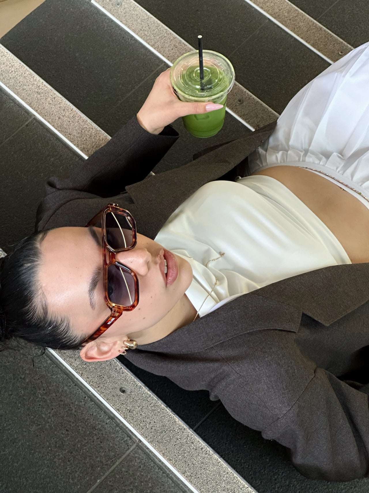 Amazonia XL - écailles / verres bleus