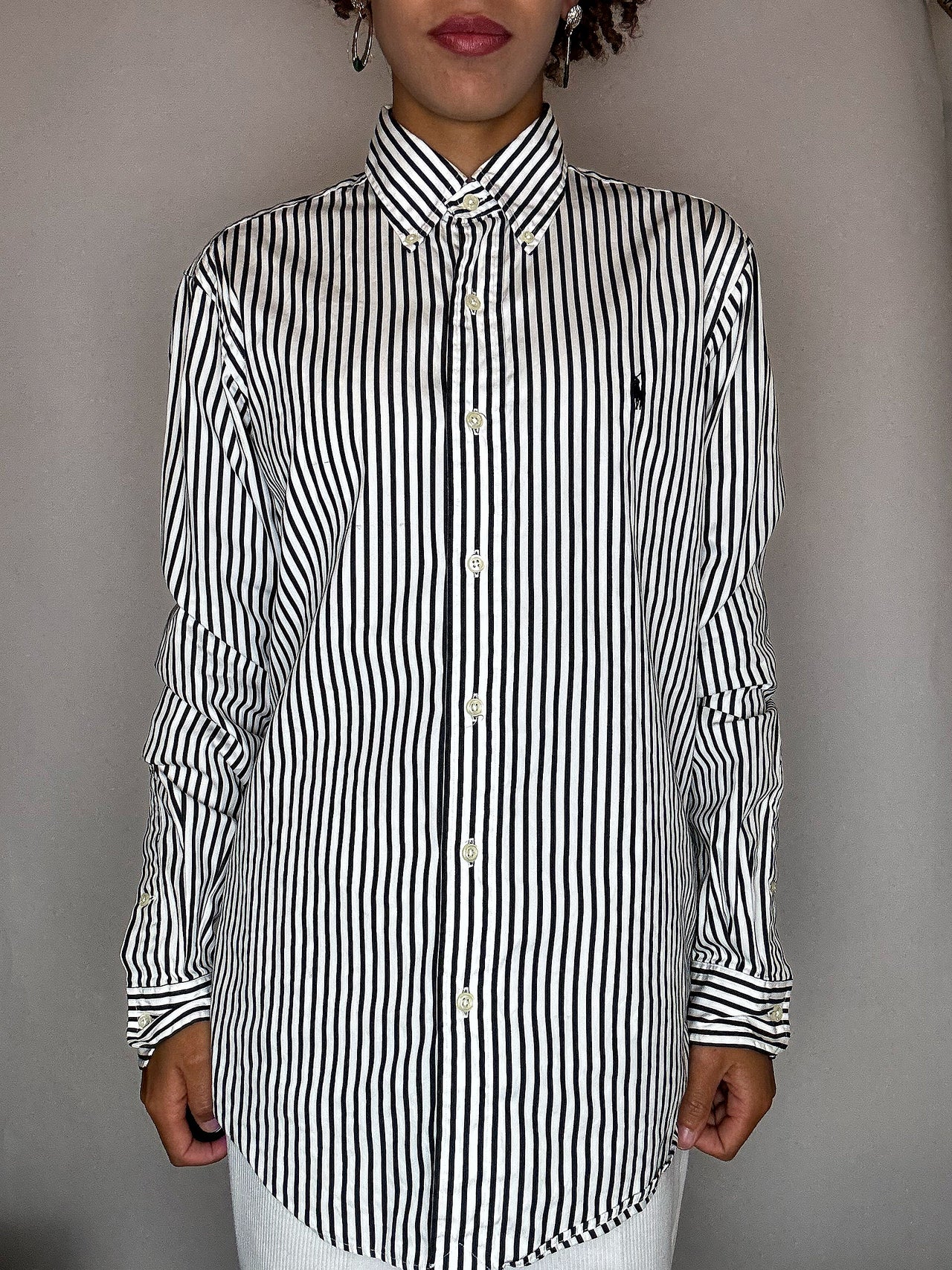 Chemise rayée RALPH LAUREN S vintage
