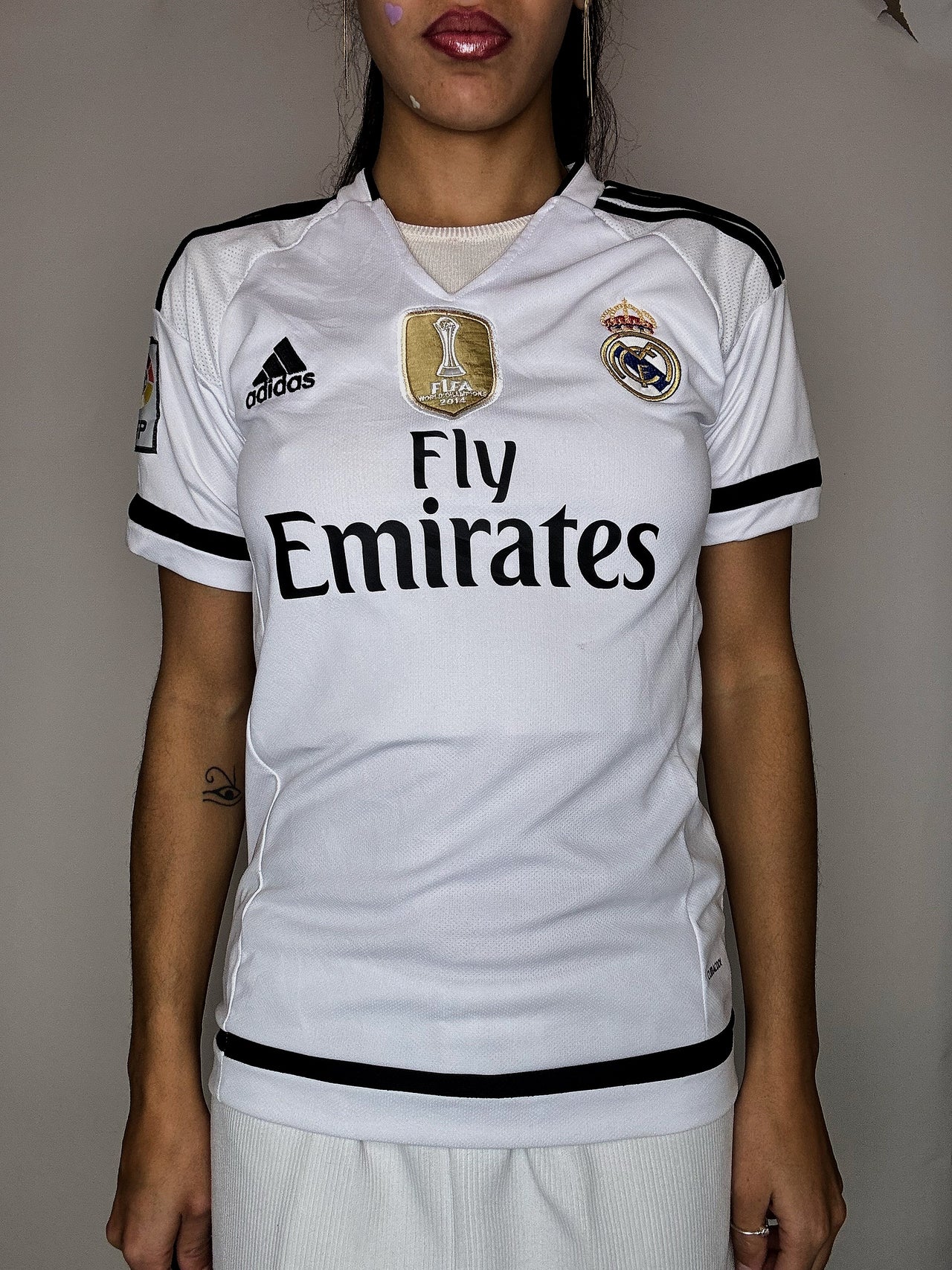 Maillot de foot du REAL MADRID 2014/15 XS vintage