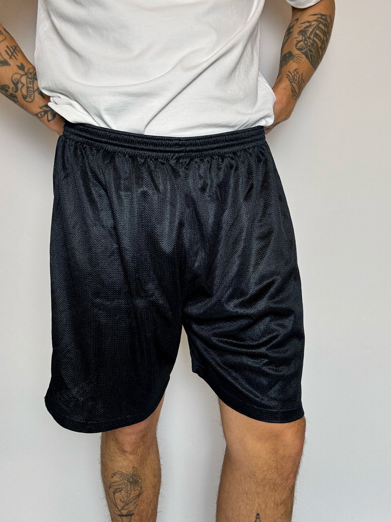 Short de sport noir L / XL vintage