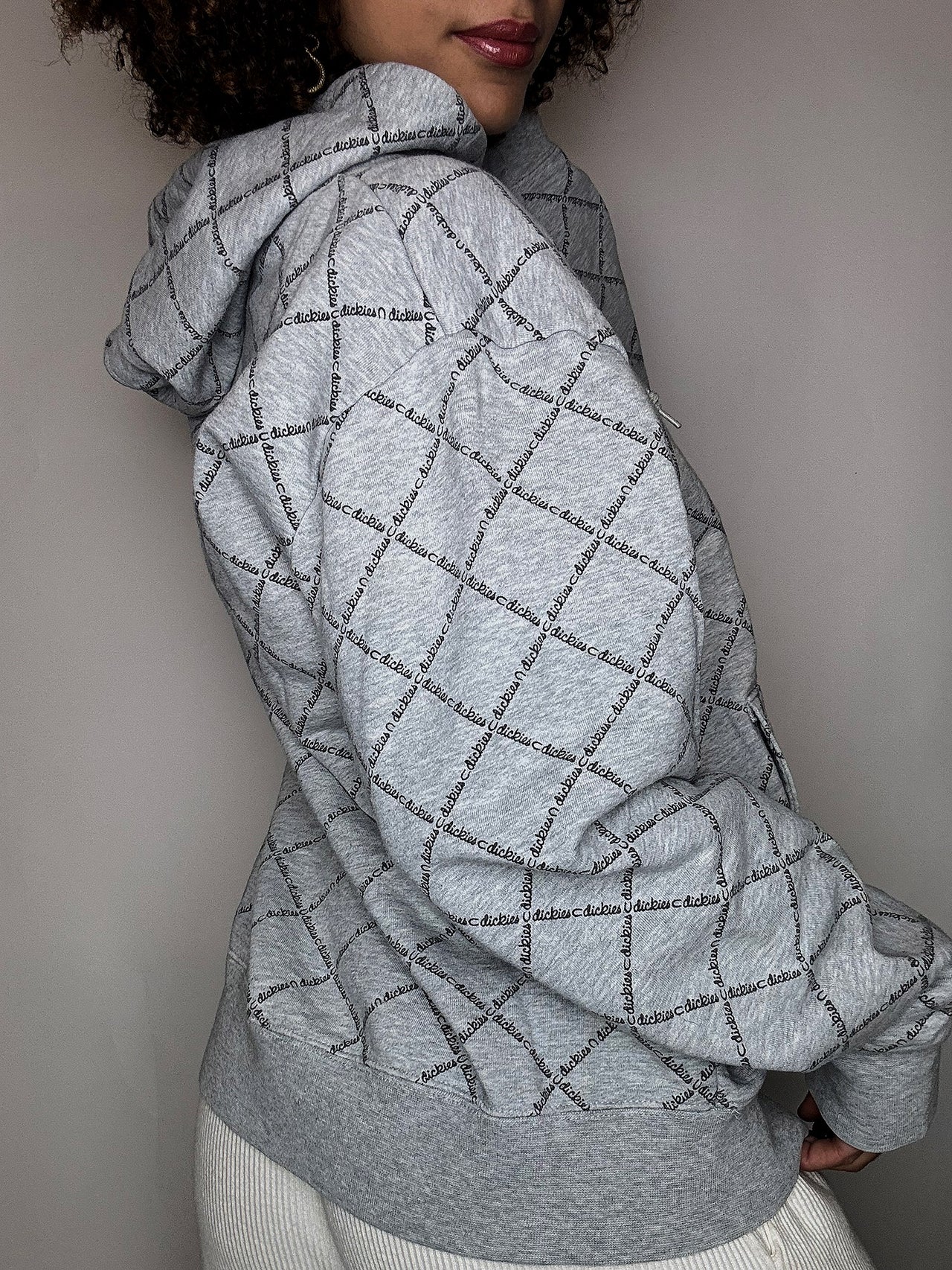 Sweat imprimé gris DICKIES M vintage