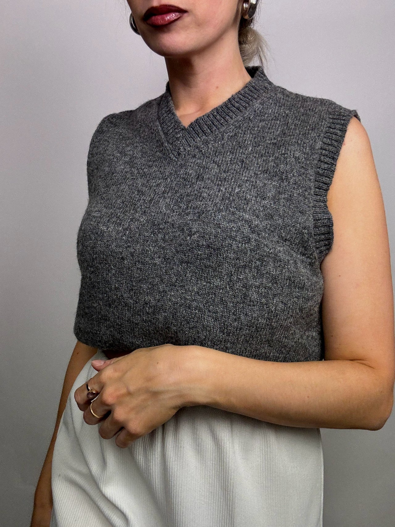 UNITED FROM BENETTON Vintage wool vest