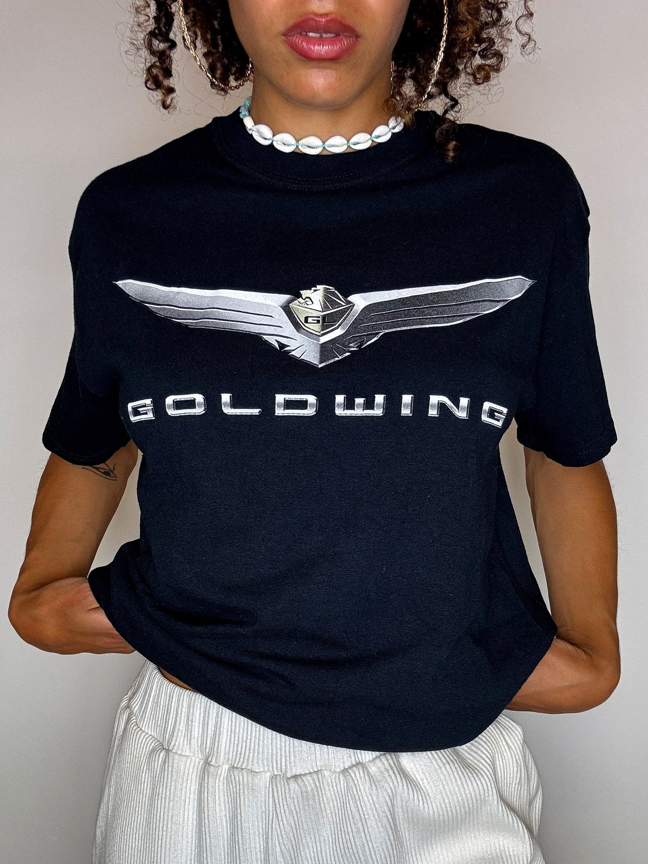 Tee shirt racing HONDA GOLDWIN M vintage