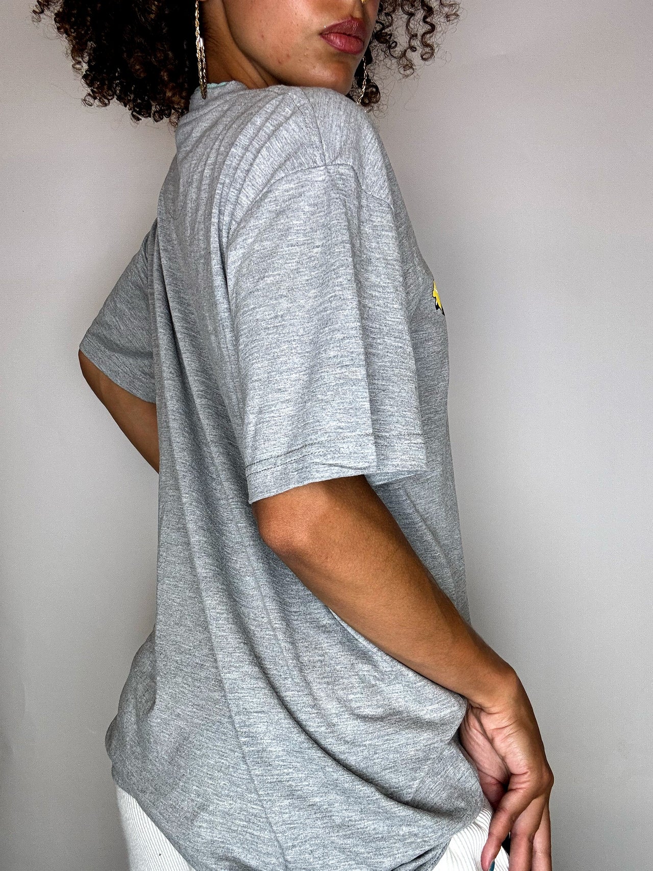 Tee shirt gris MIAMI M vintage