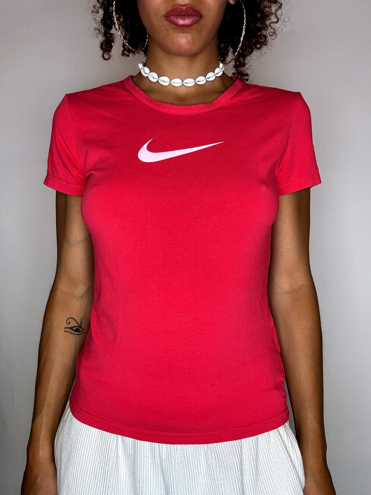 Tee shirt rouge NIKE dri-fit L vintage