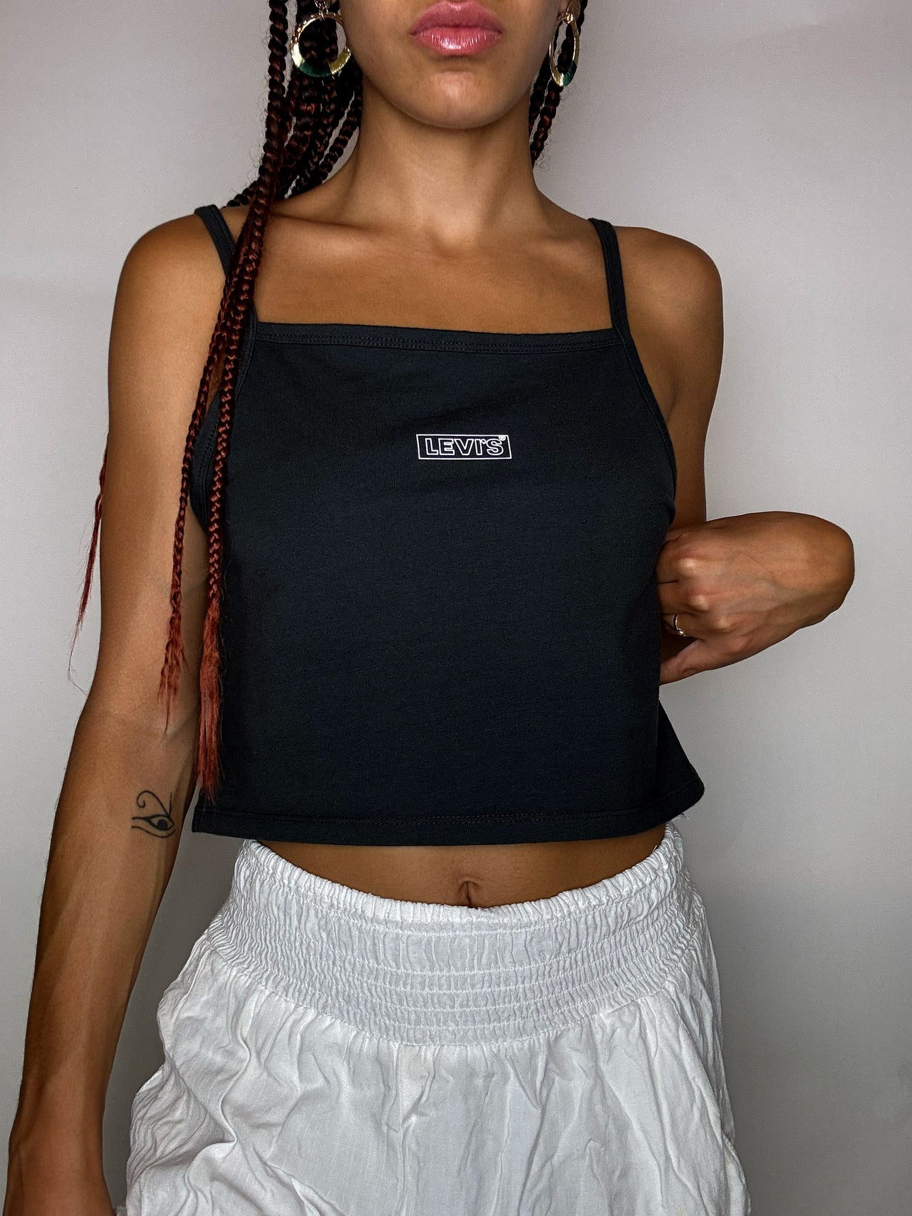 Débardeur noir LEVI'S XS vintage