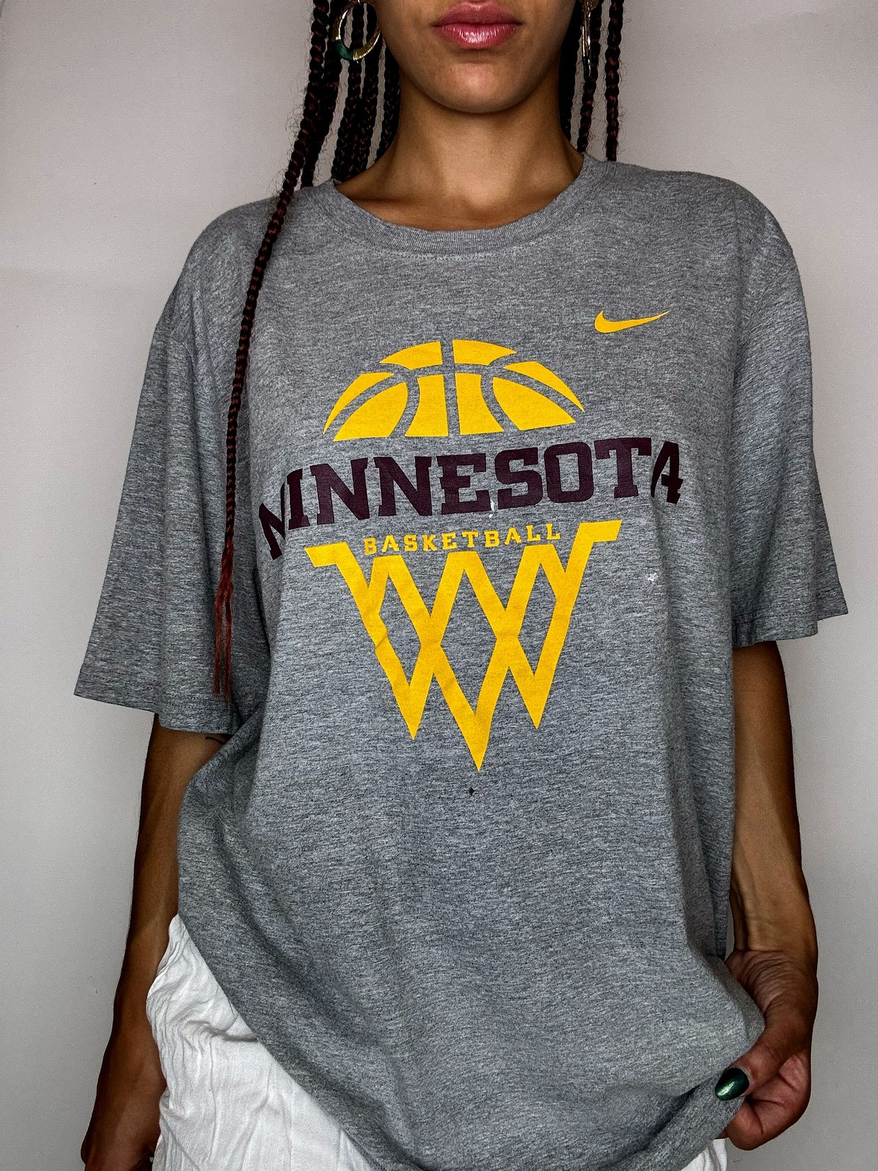 Tee shirt gris MINNESOTA x NIKE XL vintage
