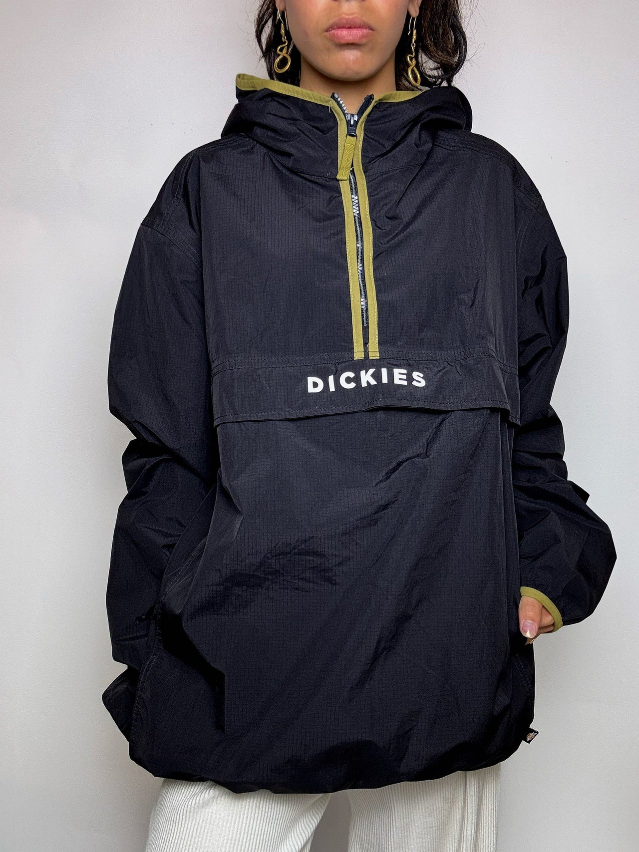 Imperméable noir DICKIES XL vintage