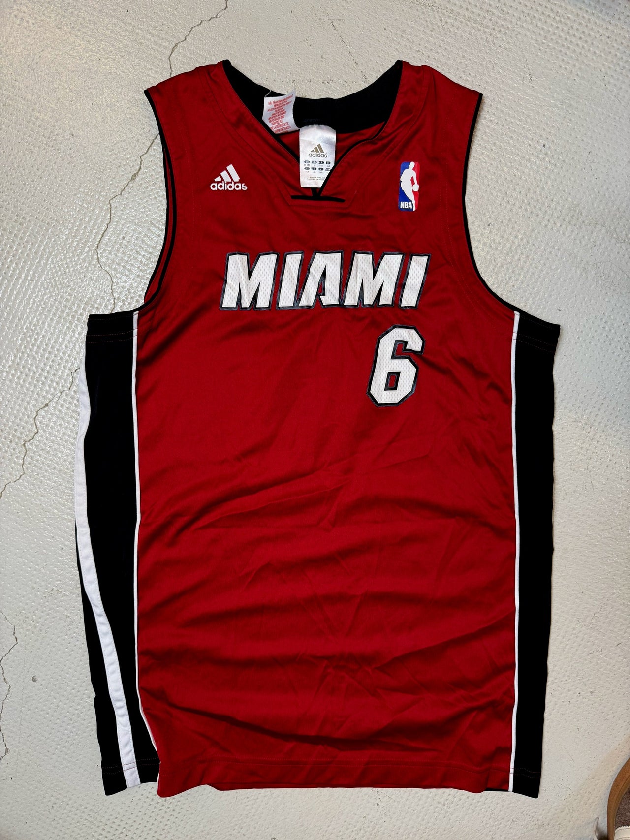 Maillot basket miami adidas 14A