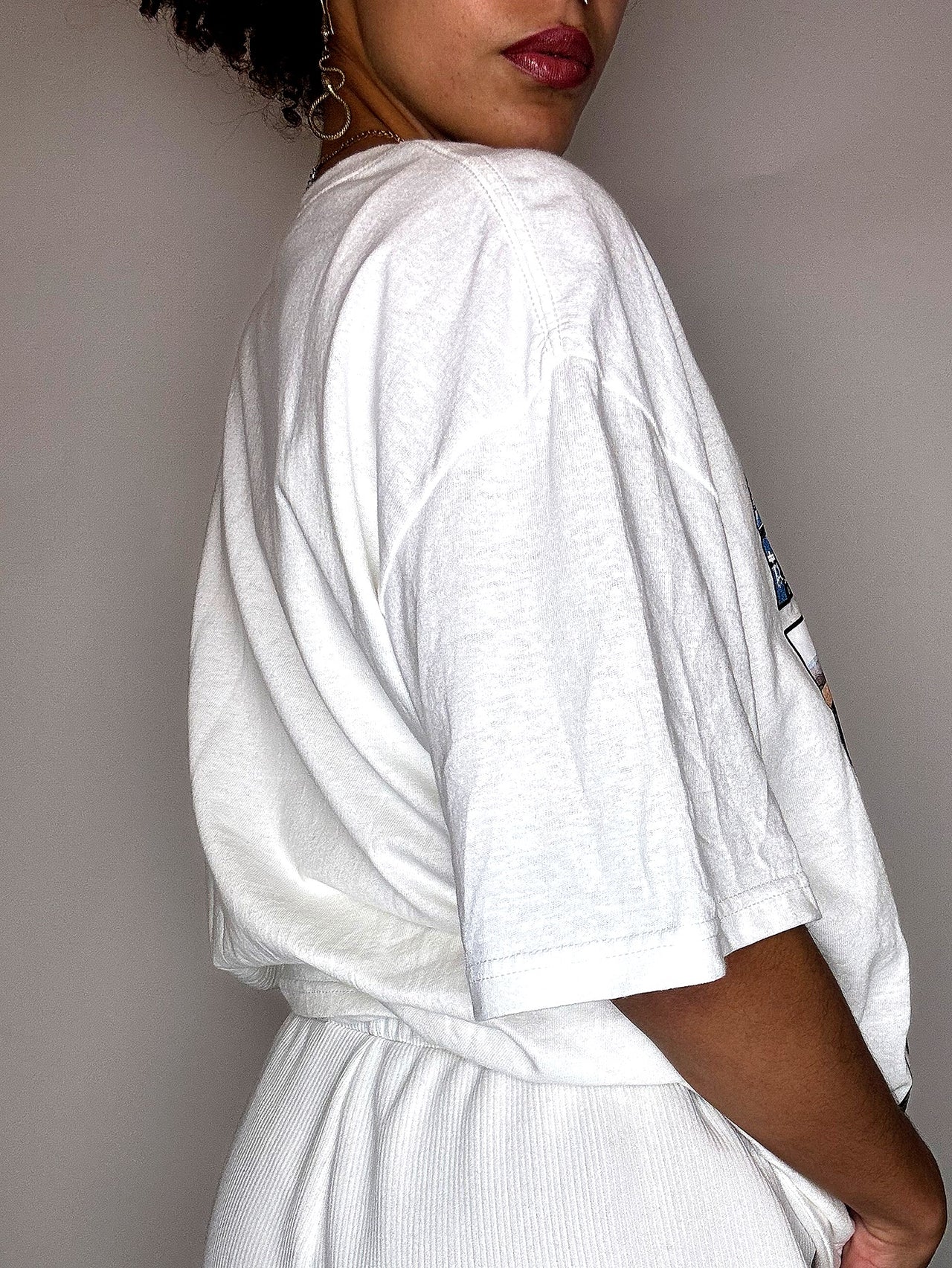 Tee shirt blanc GTA L vintage