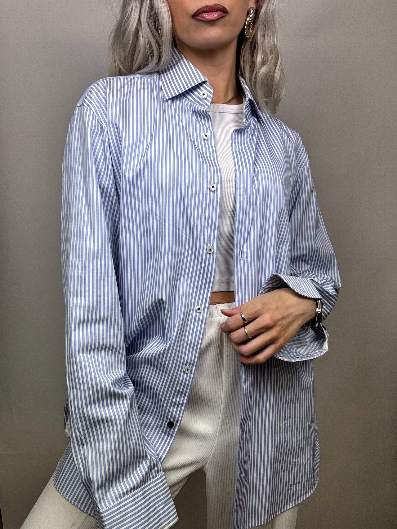 Tommy Hilfiger L Vintage-Streifenhemd