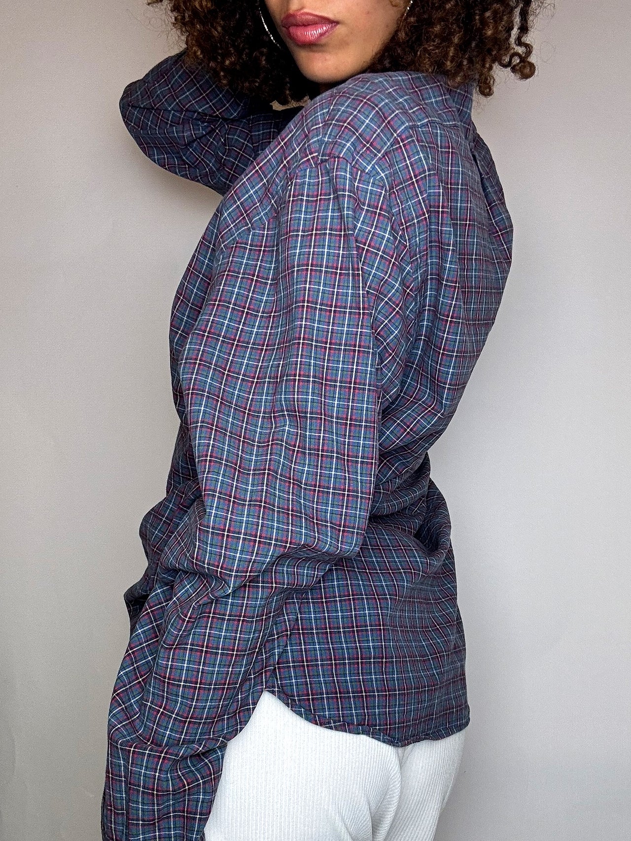 Chemise à carreaux RALPH LAUREN L vintage