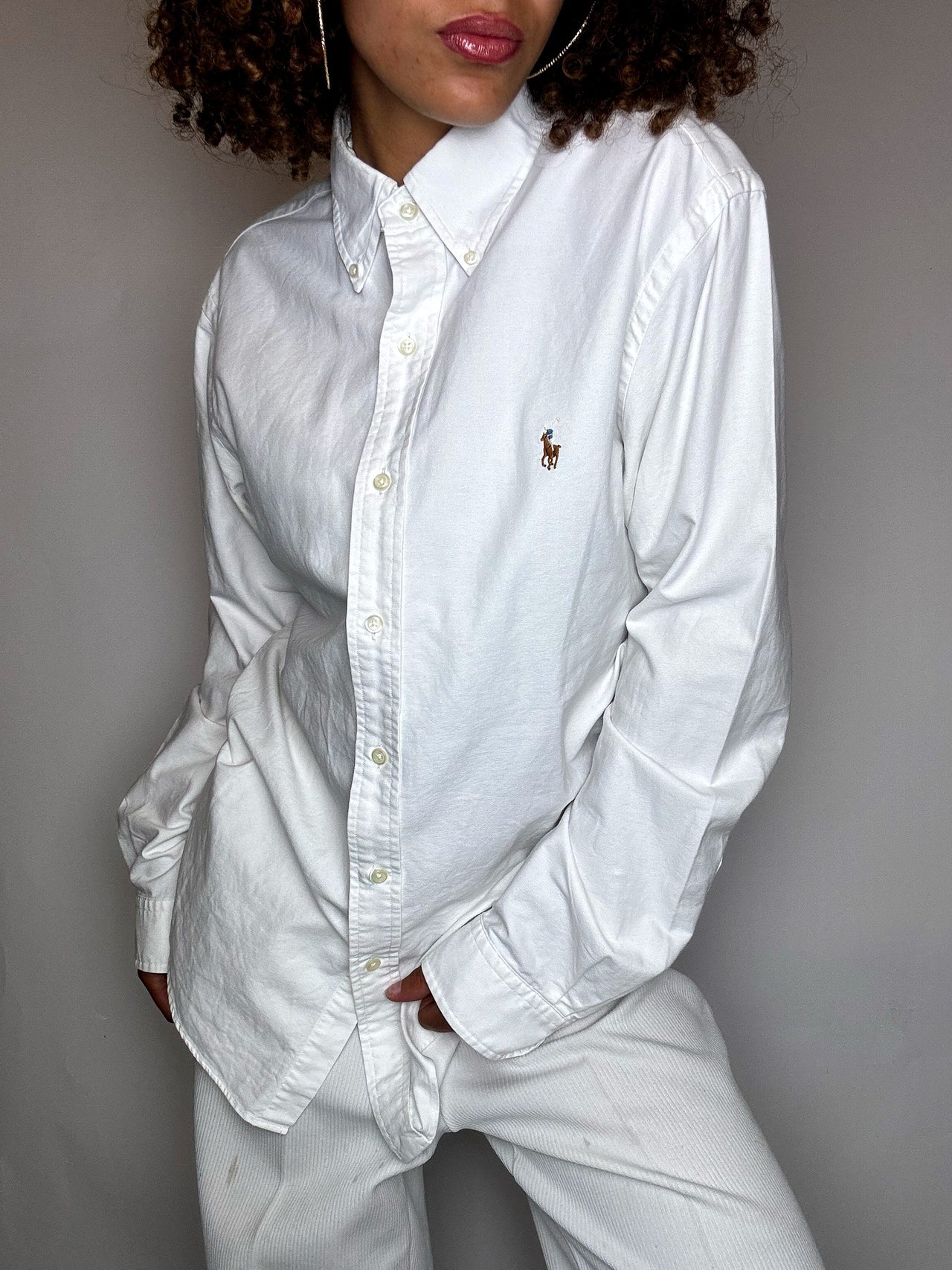 Chemise blanche RALPH LAUREN M Vintage