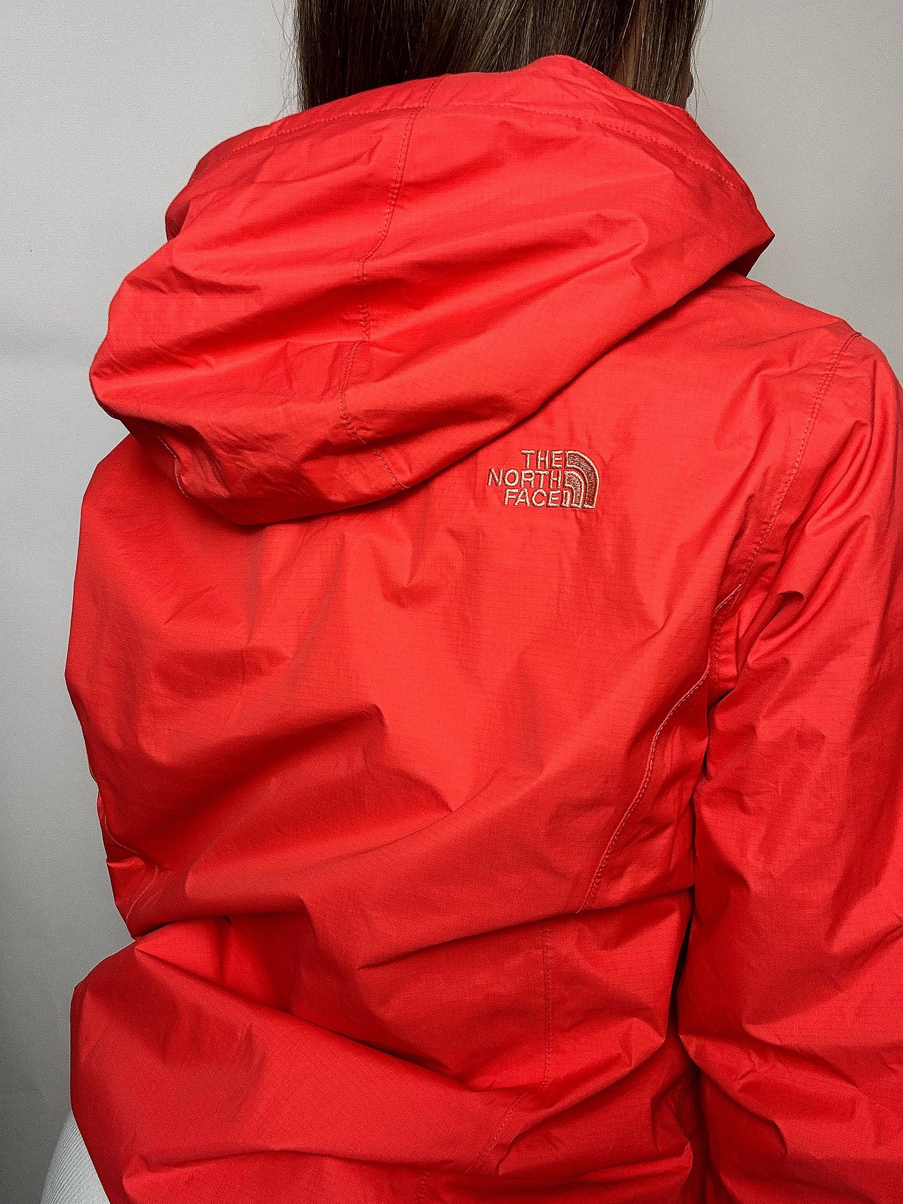 Veste technique corail éclatant THE NORTH FACE XL vintage