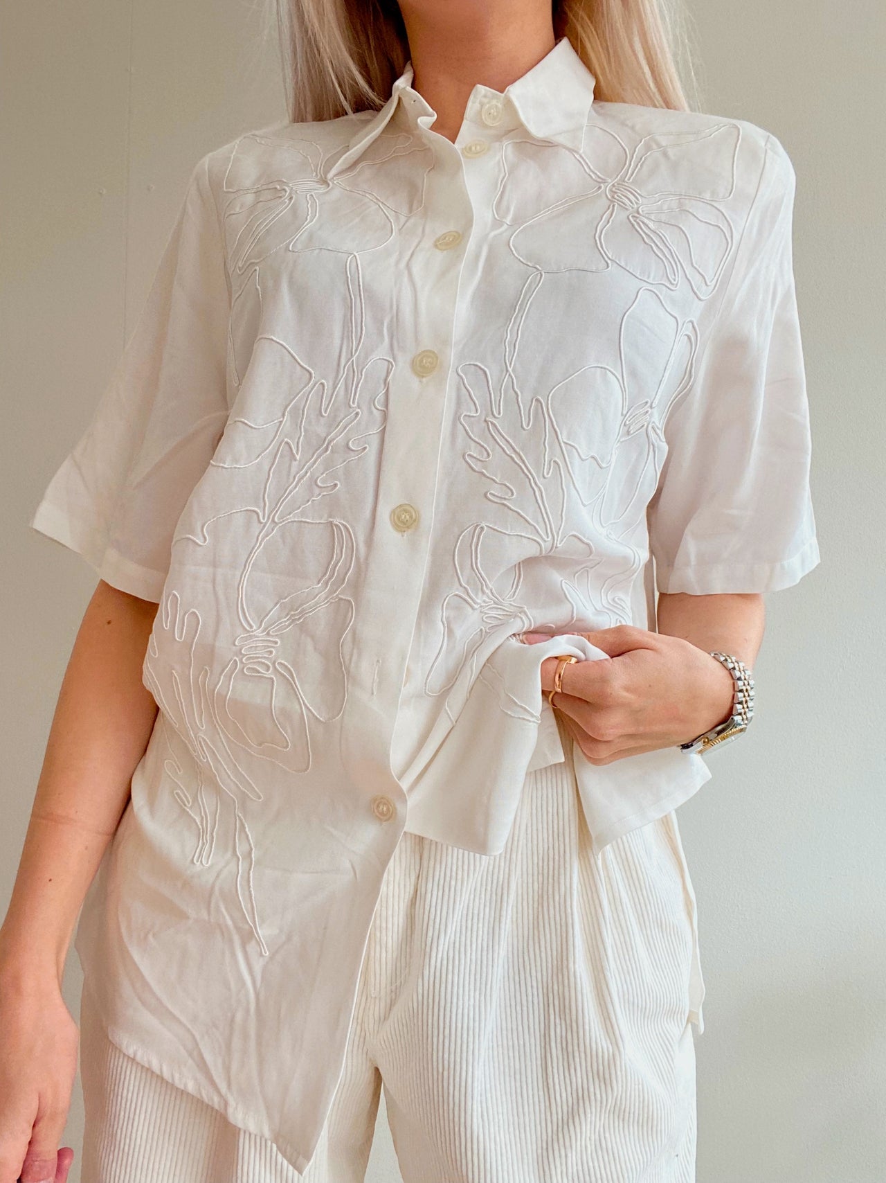 Chemise Vintage 80/90s blanche
