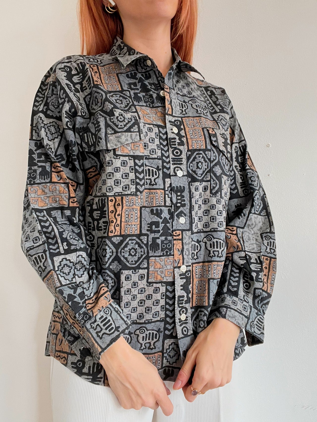 Gray USA"Team Hughes"XL T-Shirt