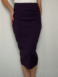 jupe crayon Violet S vintage