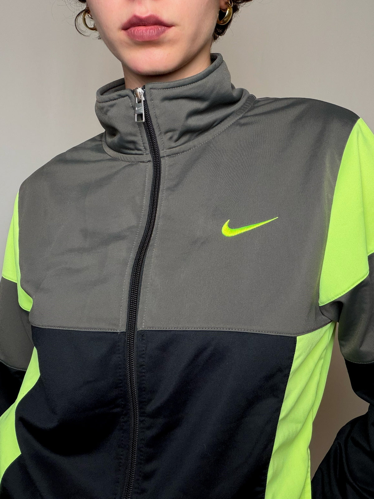 Jacket de sport tricolore Nike S vintage