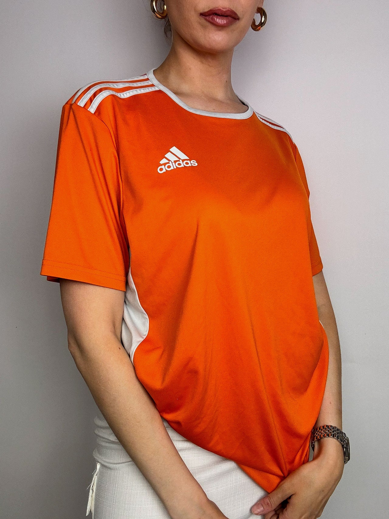 T-shirt vintage orange adidas