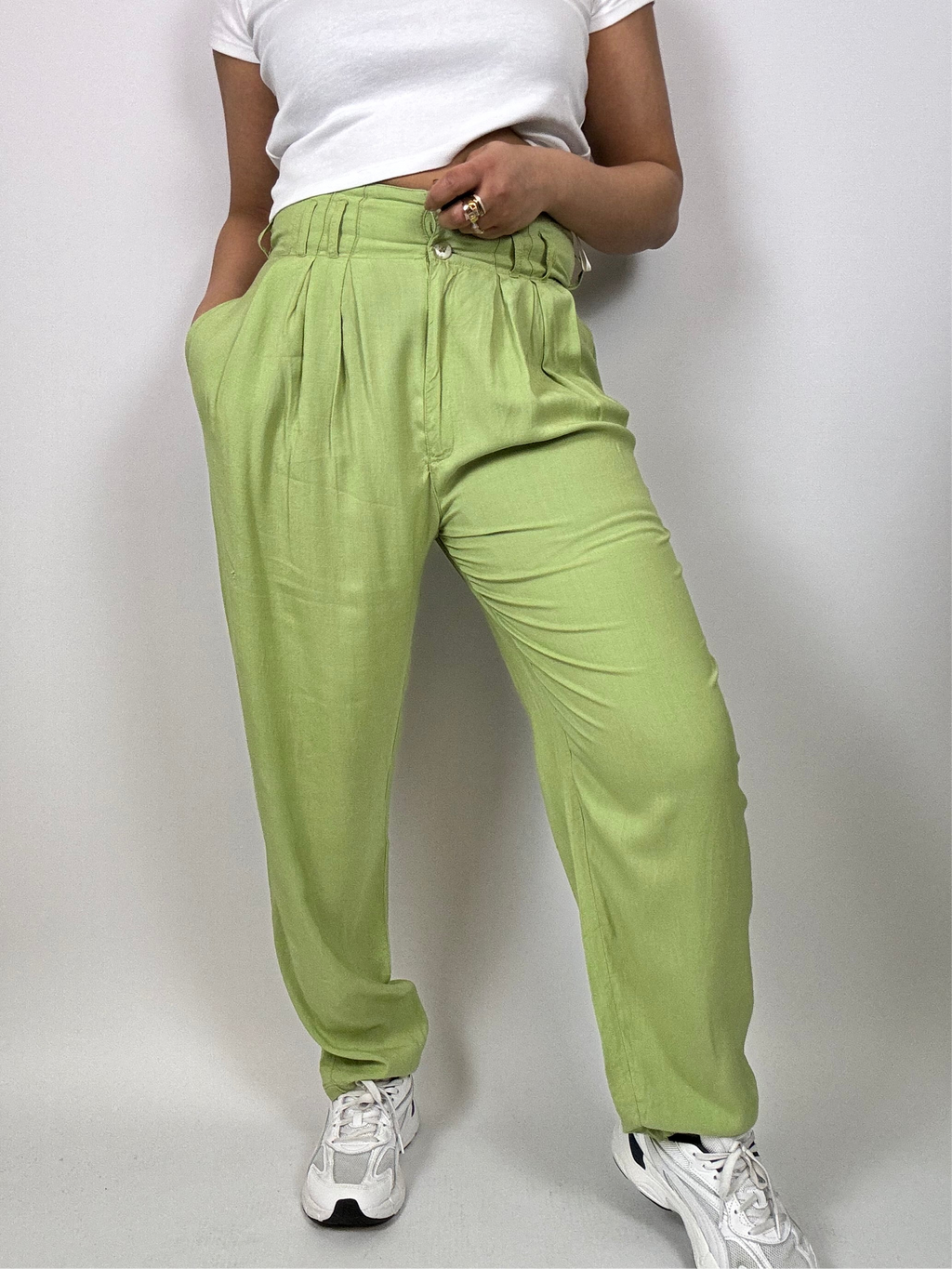 Vintage grüne Hose M/L
