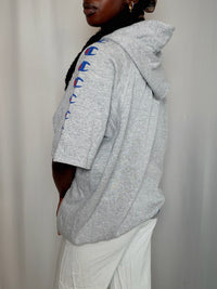 Sweat gris et blanc Nike XS vintage