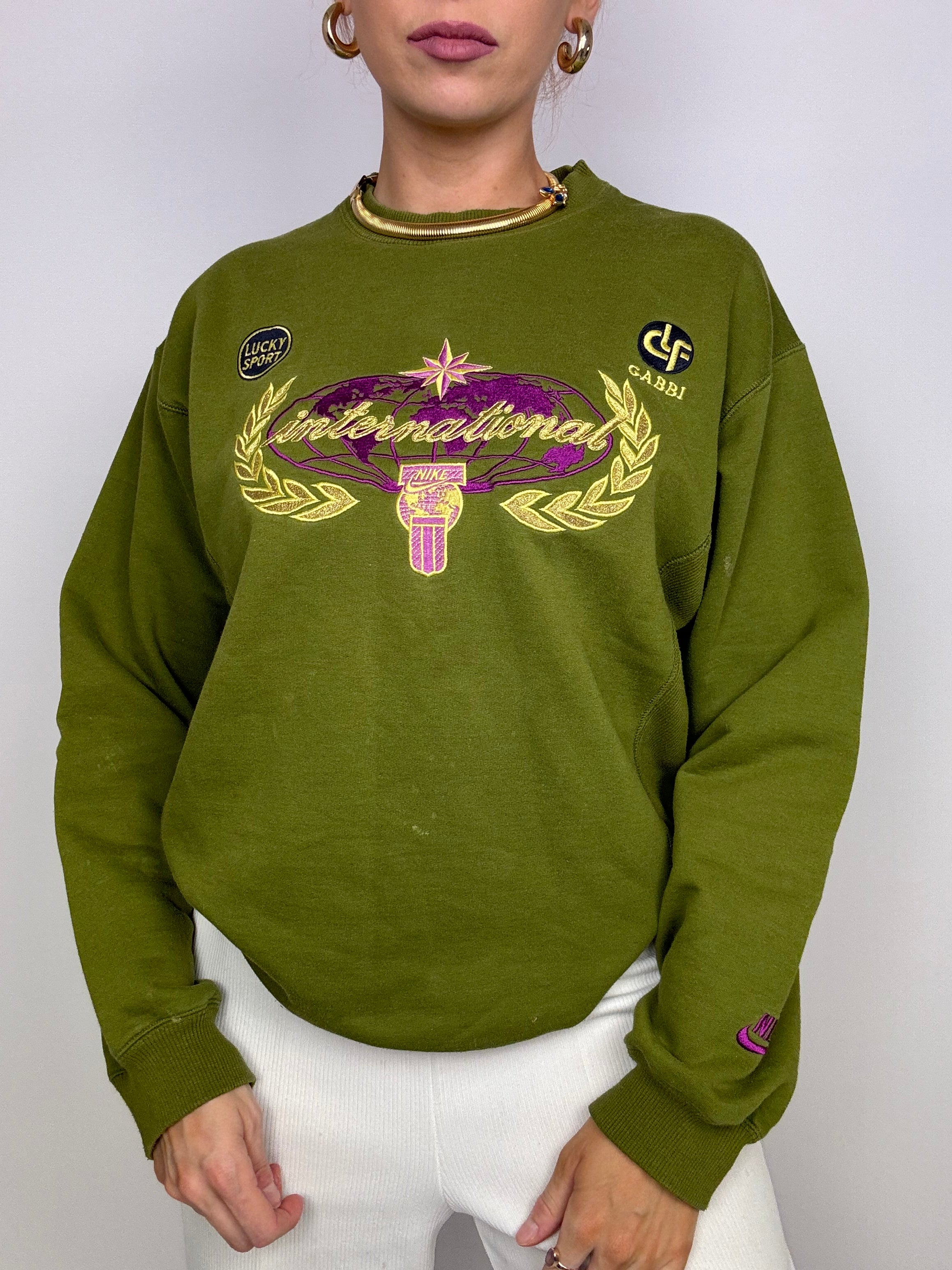 Nike Green American Vintage Sweater
