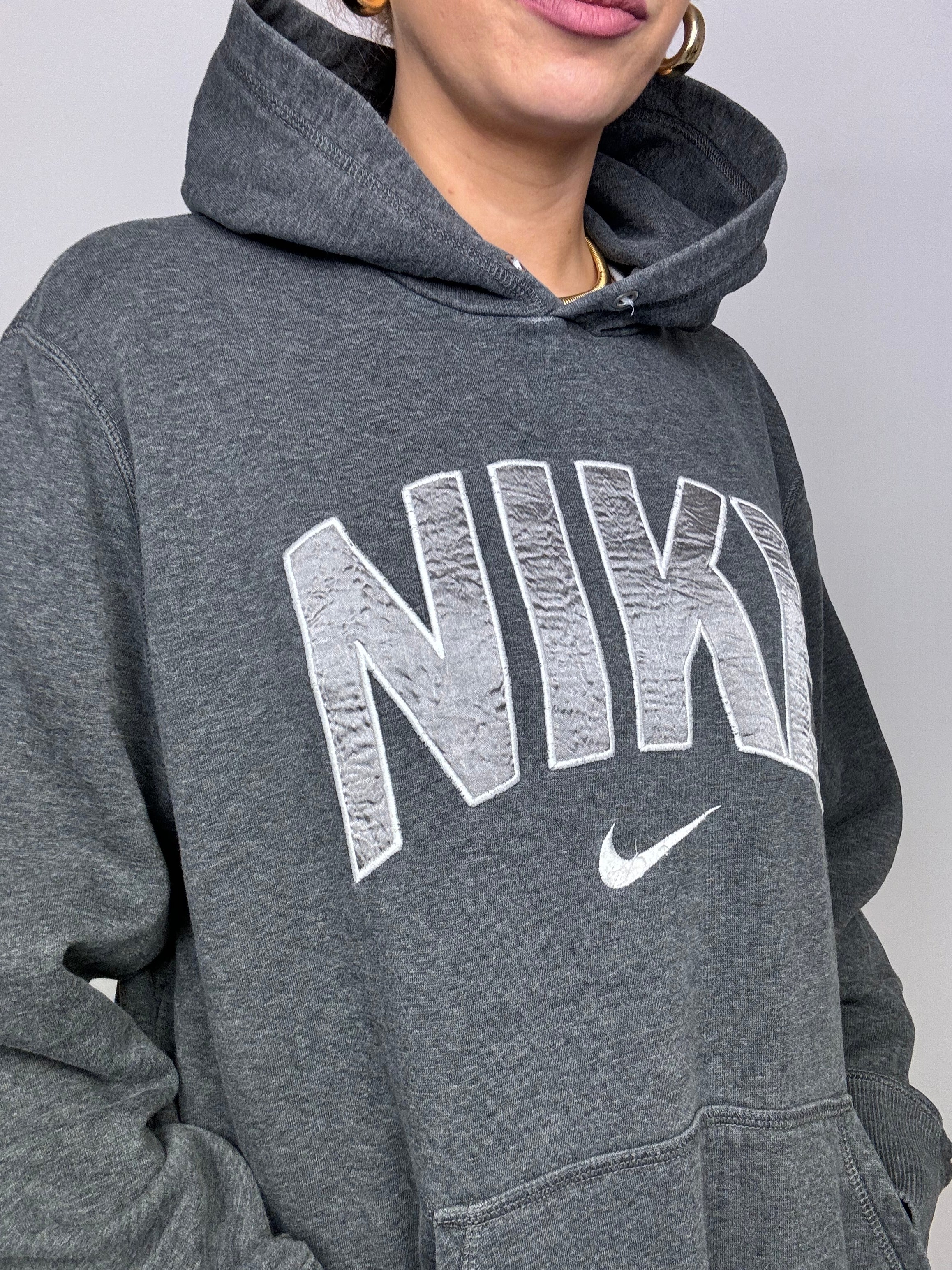 Nike gray vintage American sweatshirt
