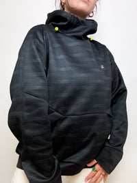Schwarzer Nike Kapuzenpullover L/XL