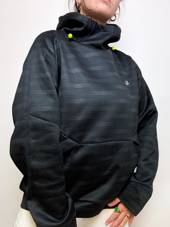 Pull à capuche noir Nike L/XL