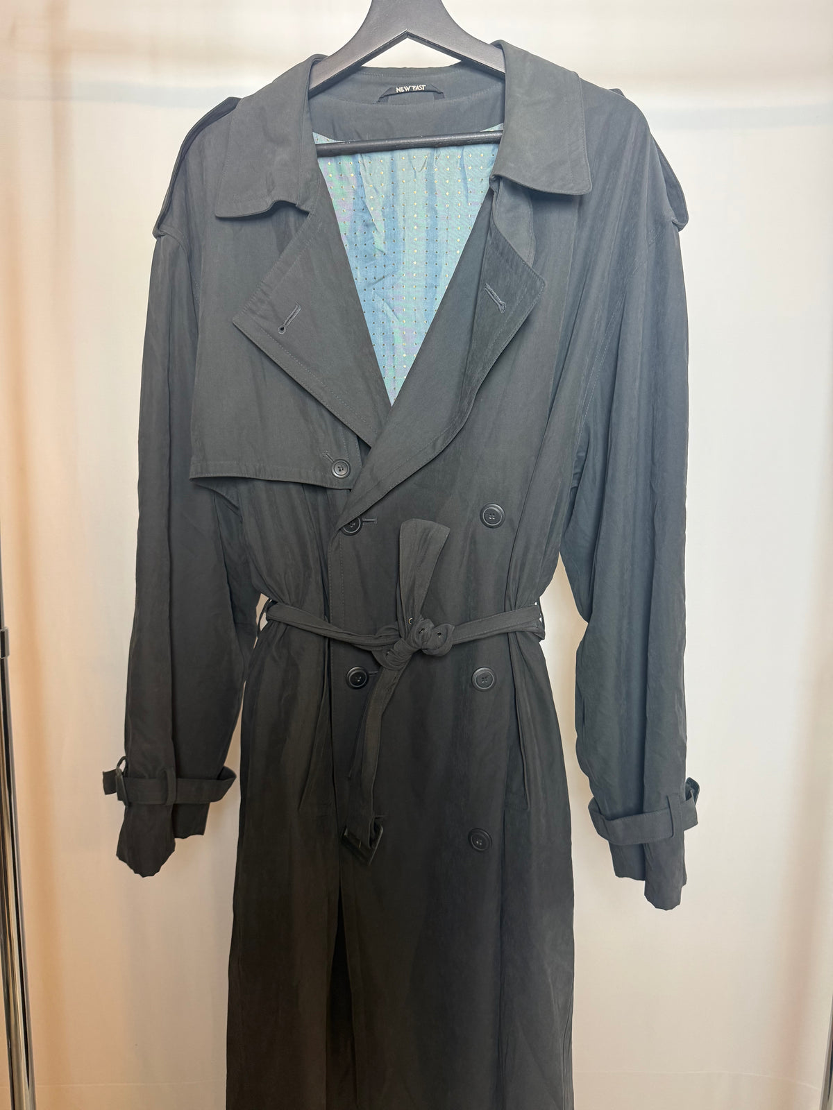 Trench gris foncé XL live