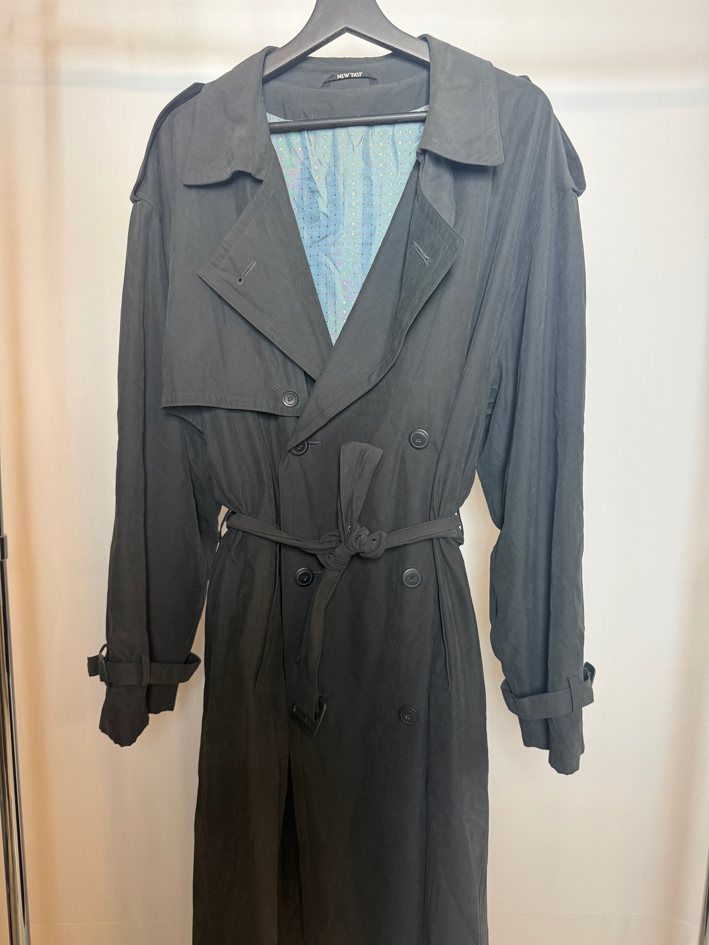 Trench gris foncé XL live