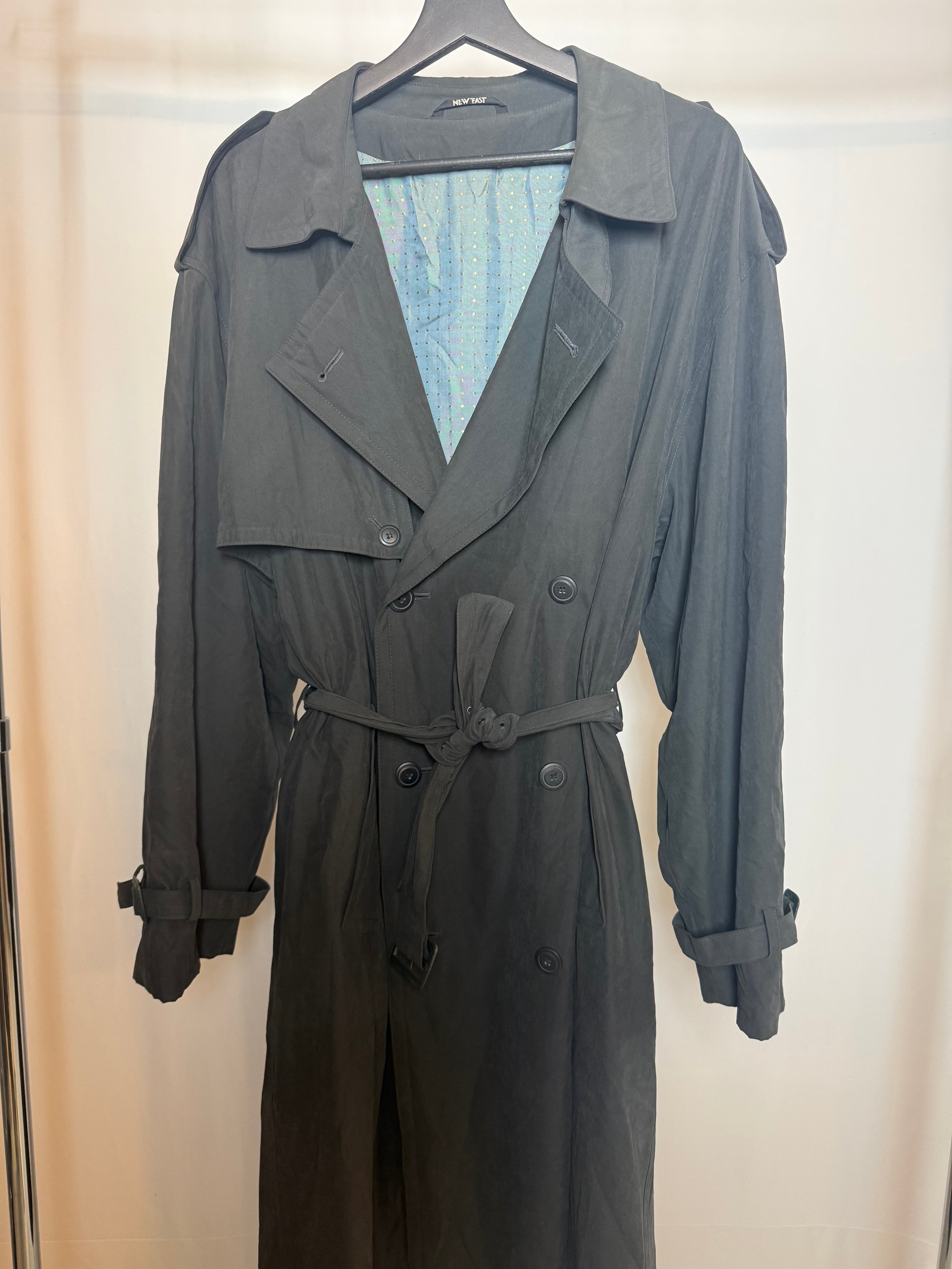 Trench gris foncé XL live