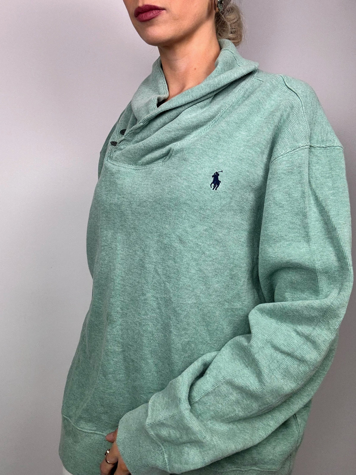Ralph Lauren Chale Collar Sweater