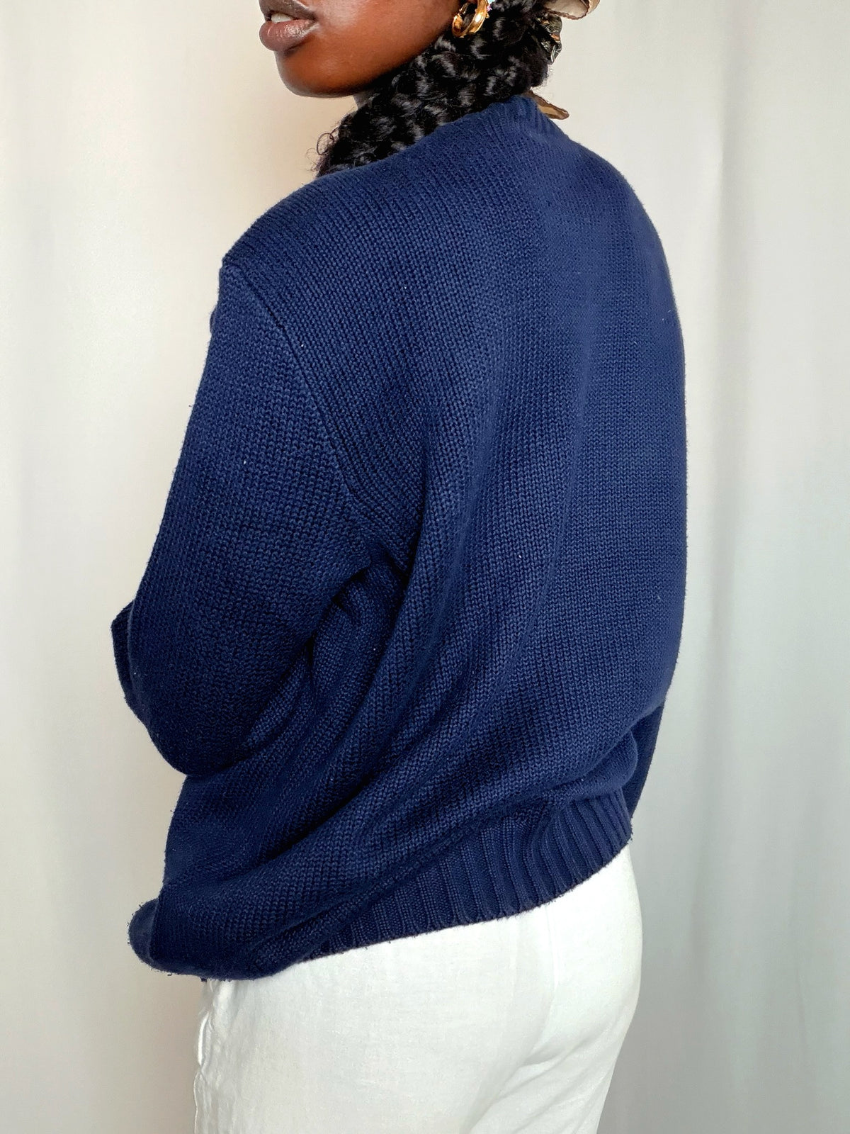 Pull marine Ralph Lauren L vintage